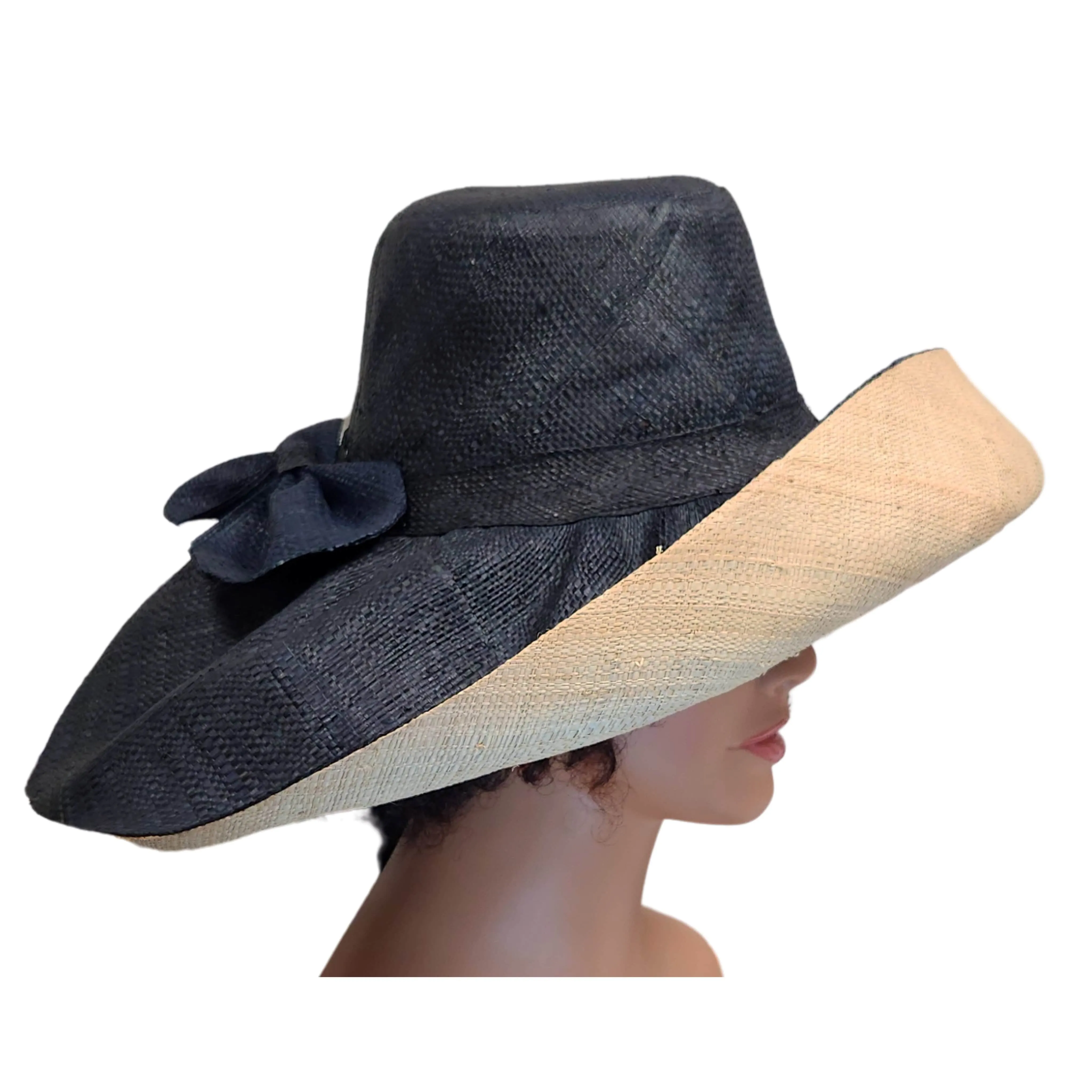 Abagbe: Madagascar Big Brim Raffia Sun Hat
