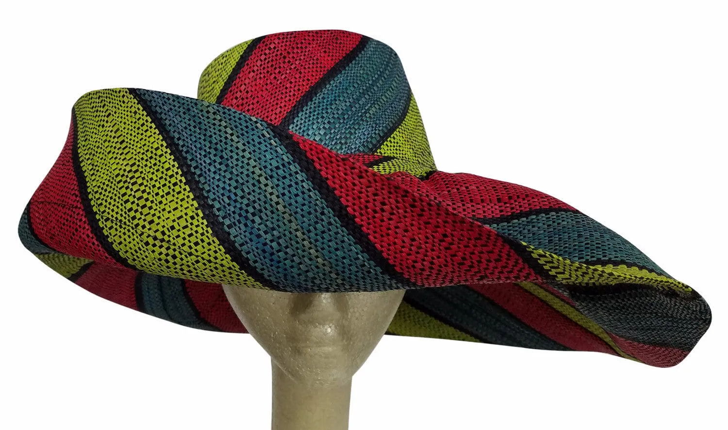 Abidemi: Madagascar Big Brim Raffia Sun Hat
