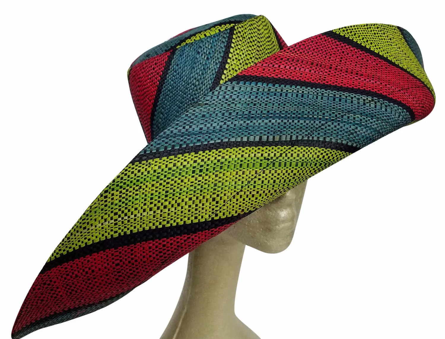 Abidemi: Madagascar Big Brim Raffia Sun Hat