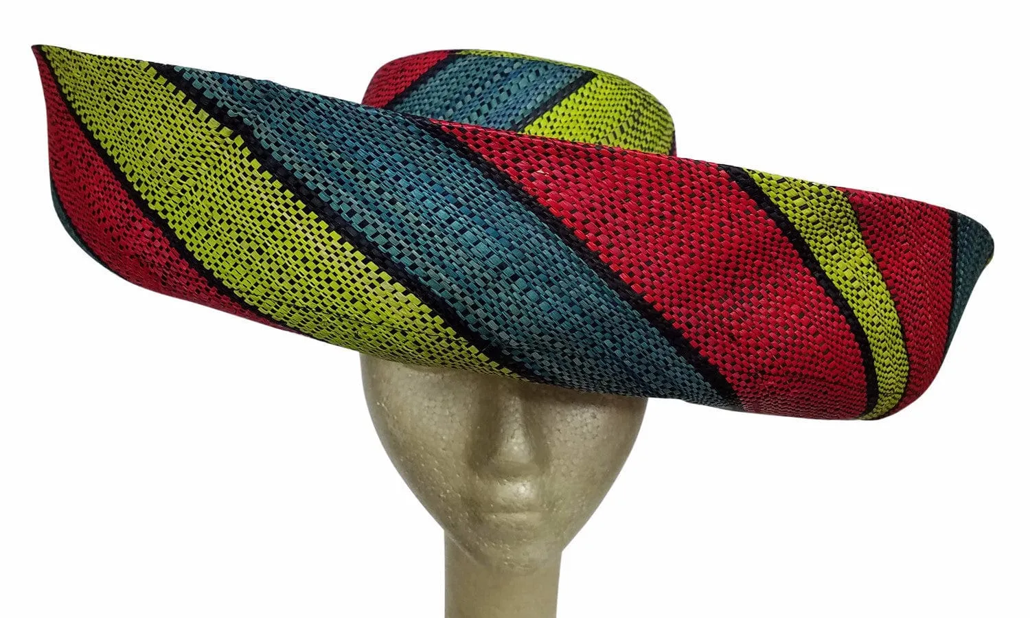 Abidemi: Madagascar Big Brim Raffia Sun Hat