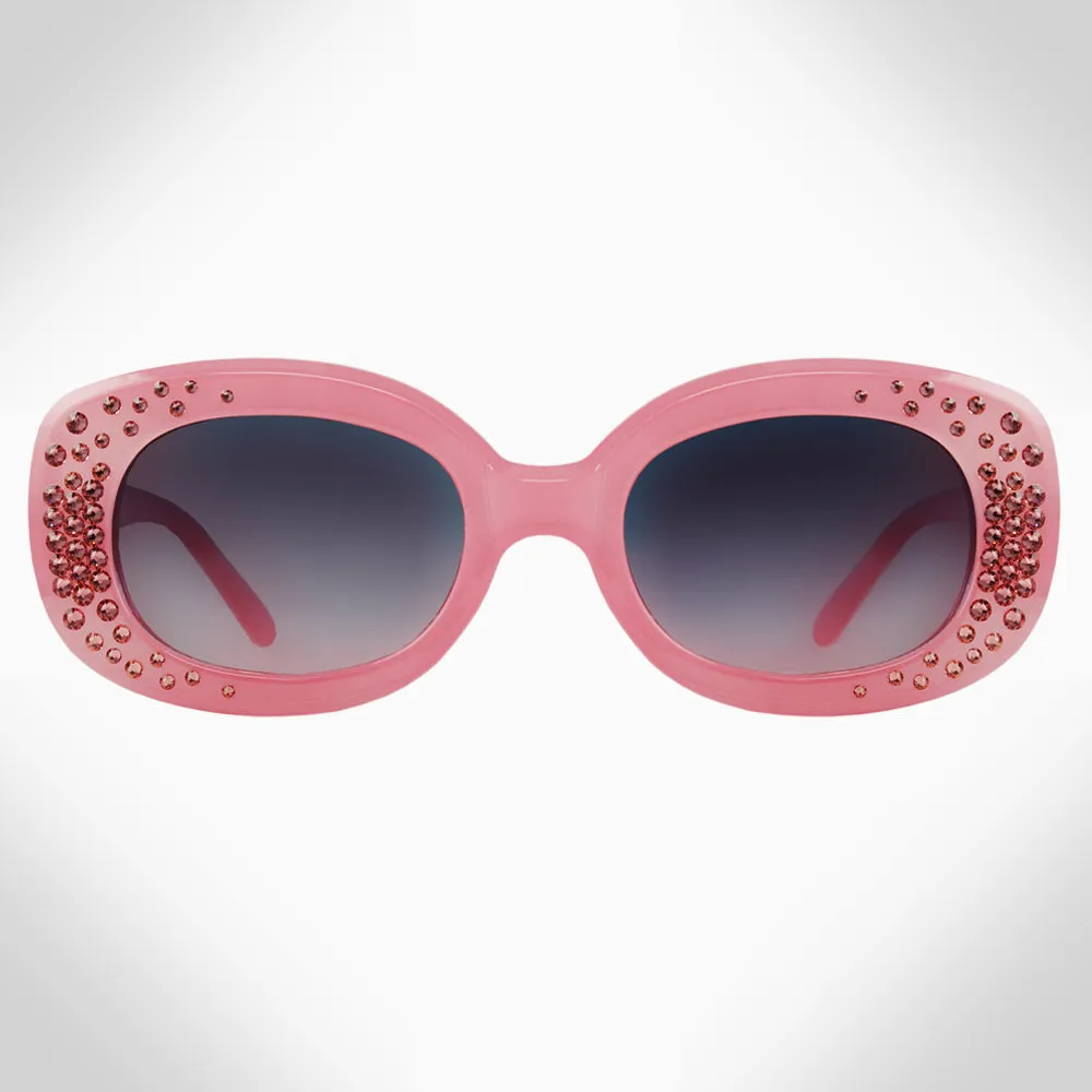 ADA - GL1729 OVAL SUNGLASSES
