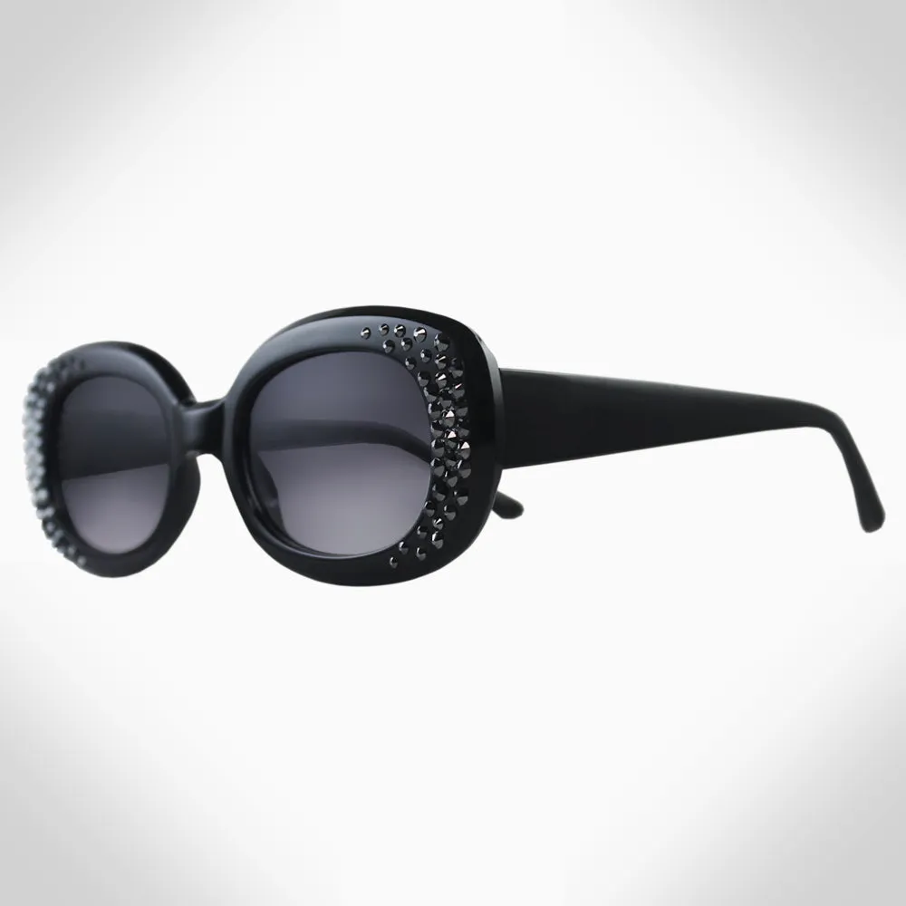 ADA - GL1729 OVAL SUNGLASSES