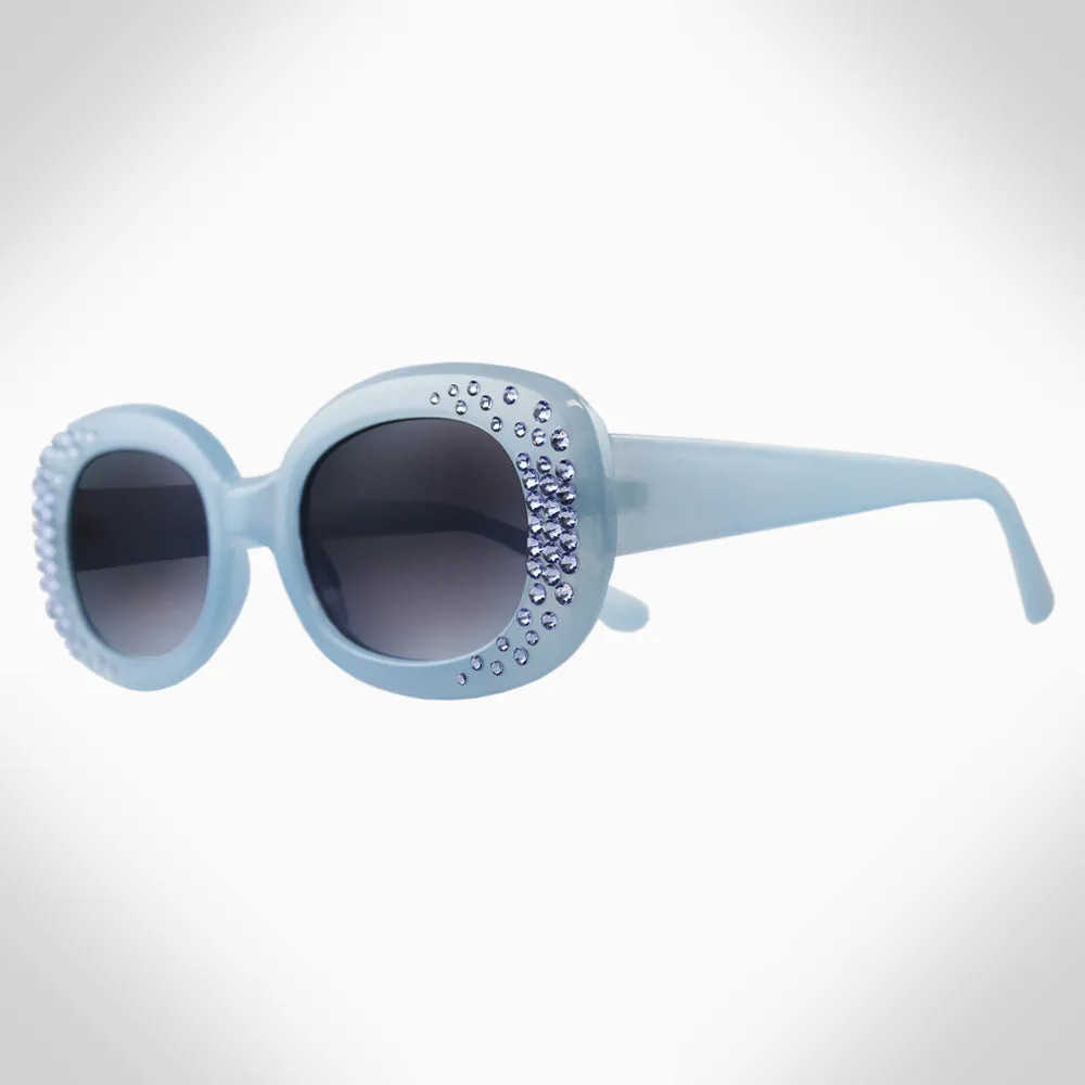 ADA - GL1729 OVAL SUNGLASSES