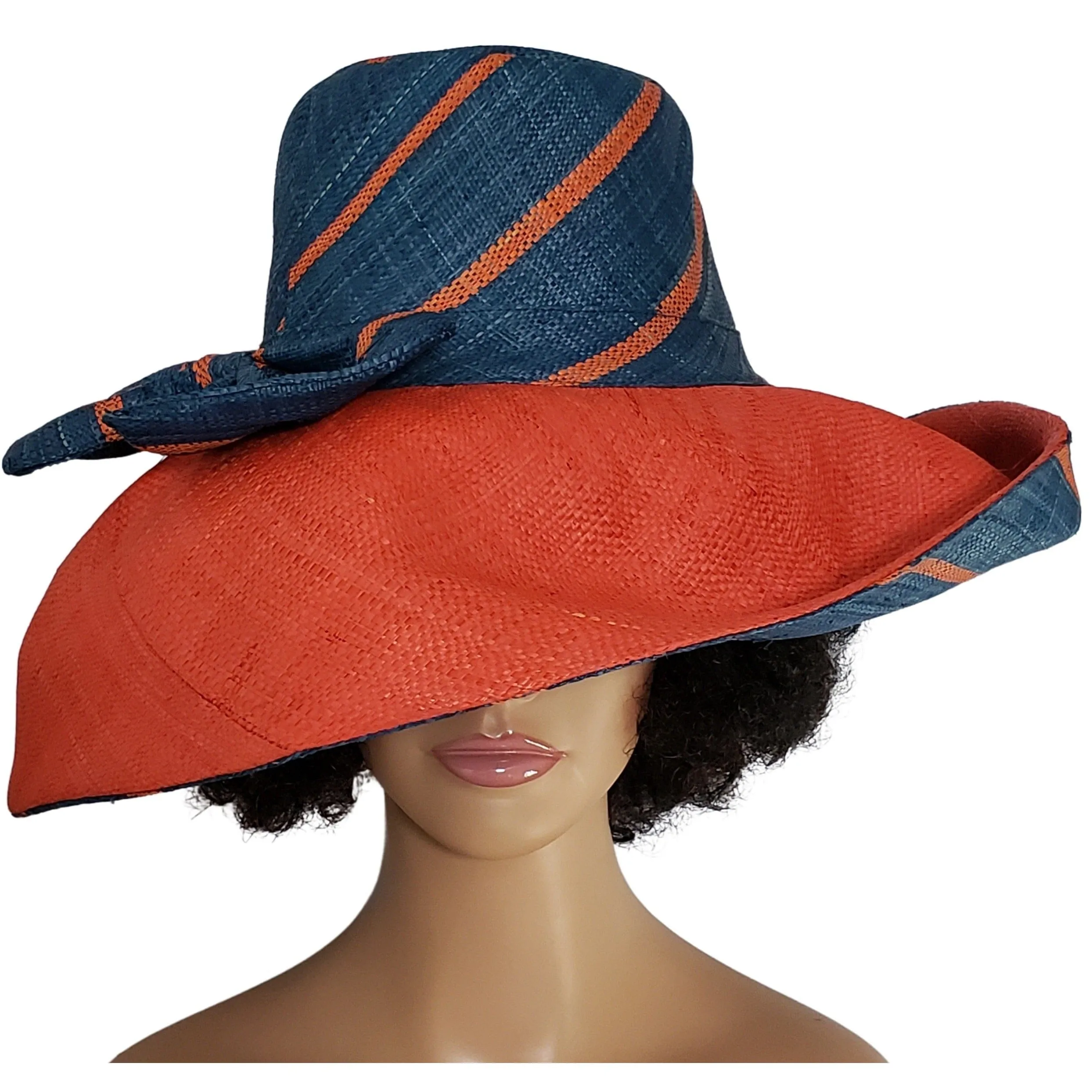 Adaeze: Madagascar Big Brim Raffia Sun Hat