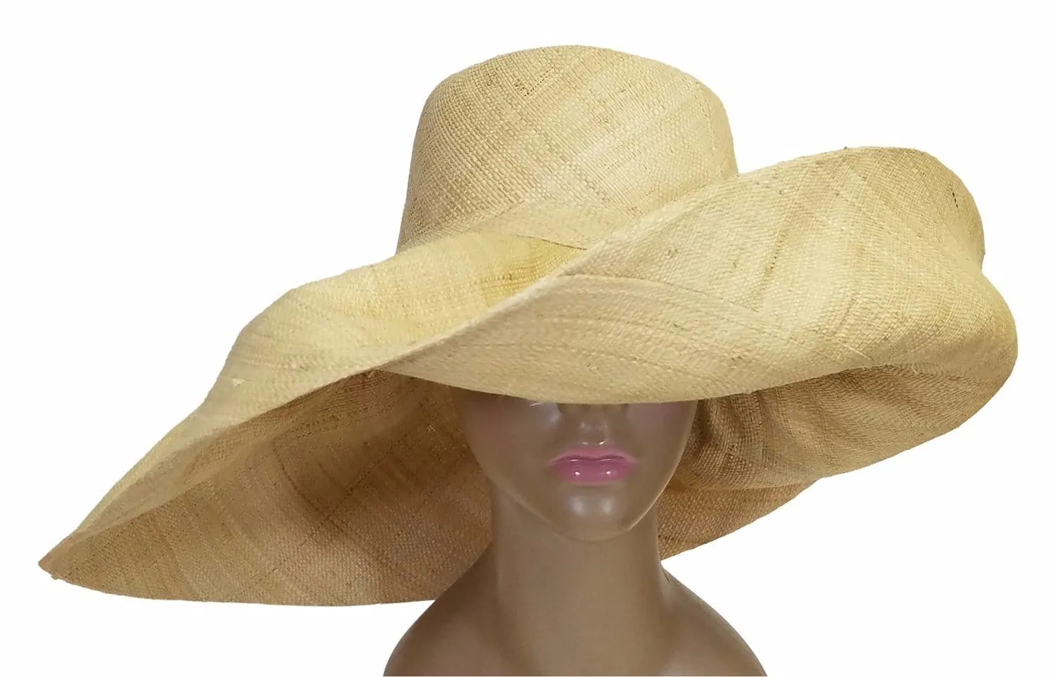 Adamma: Madagascar Big Brim Raffia Sun Hat