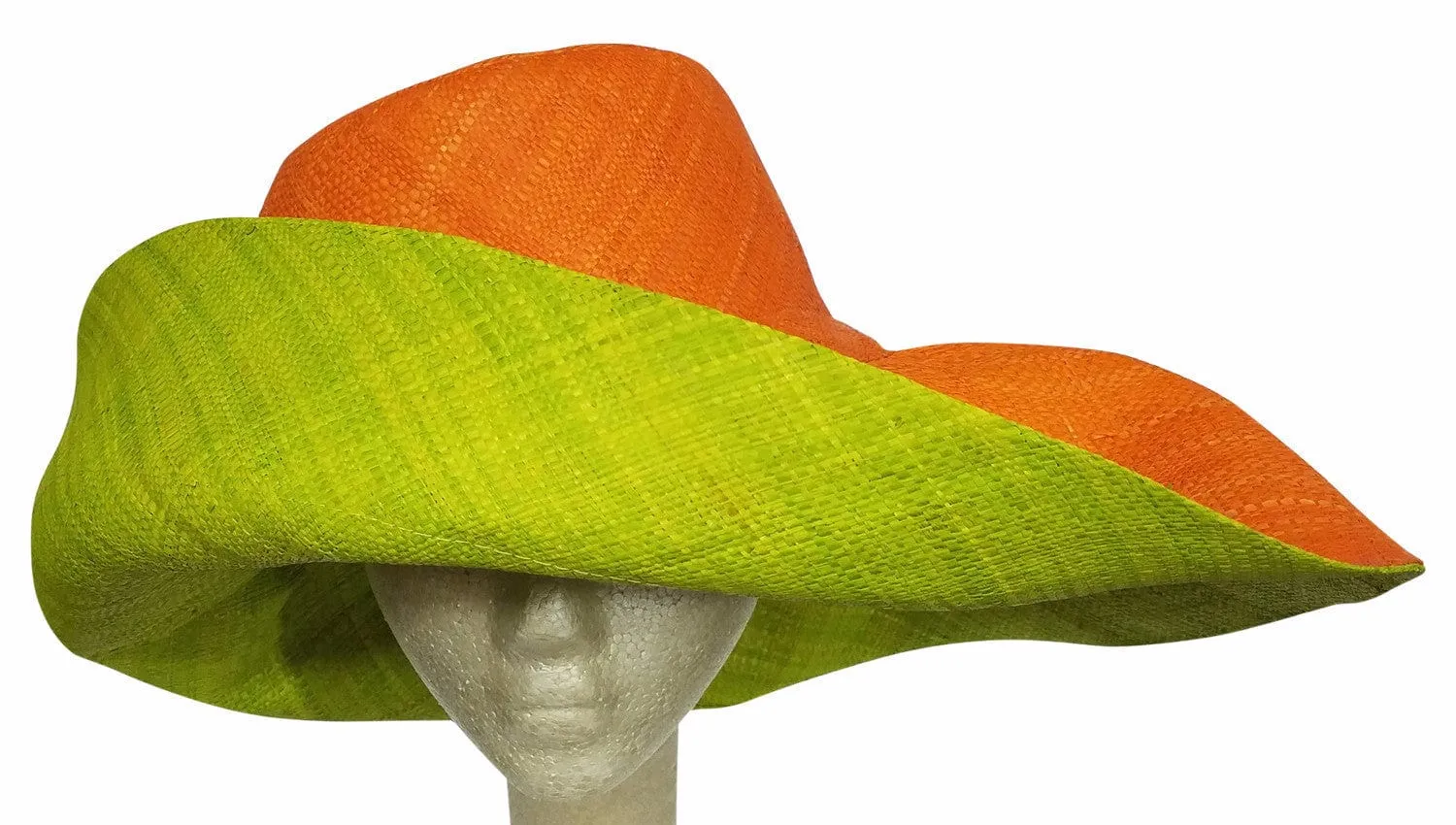 Adeleka: Madagascar Big Brim Raffia Sun Hat