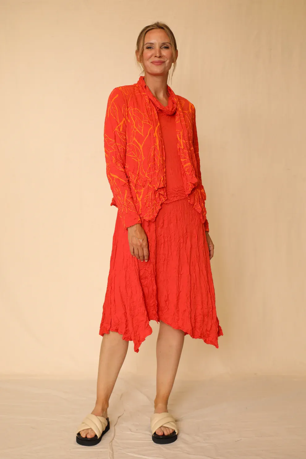 Apricot Loretta Dress