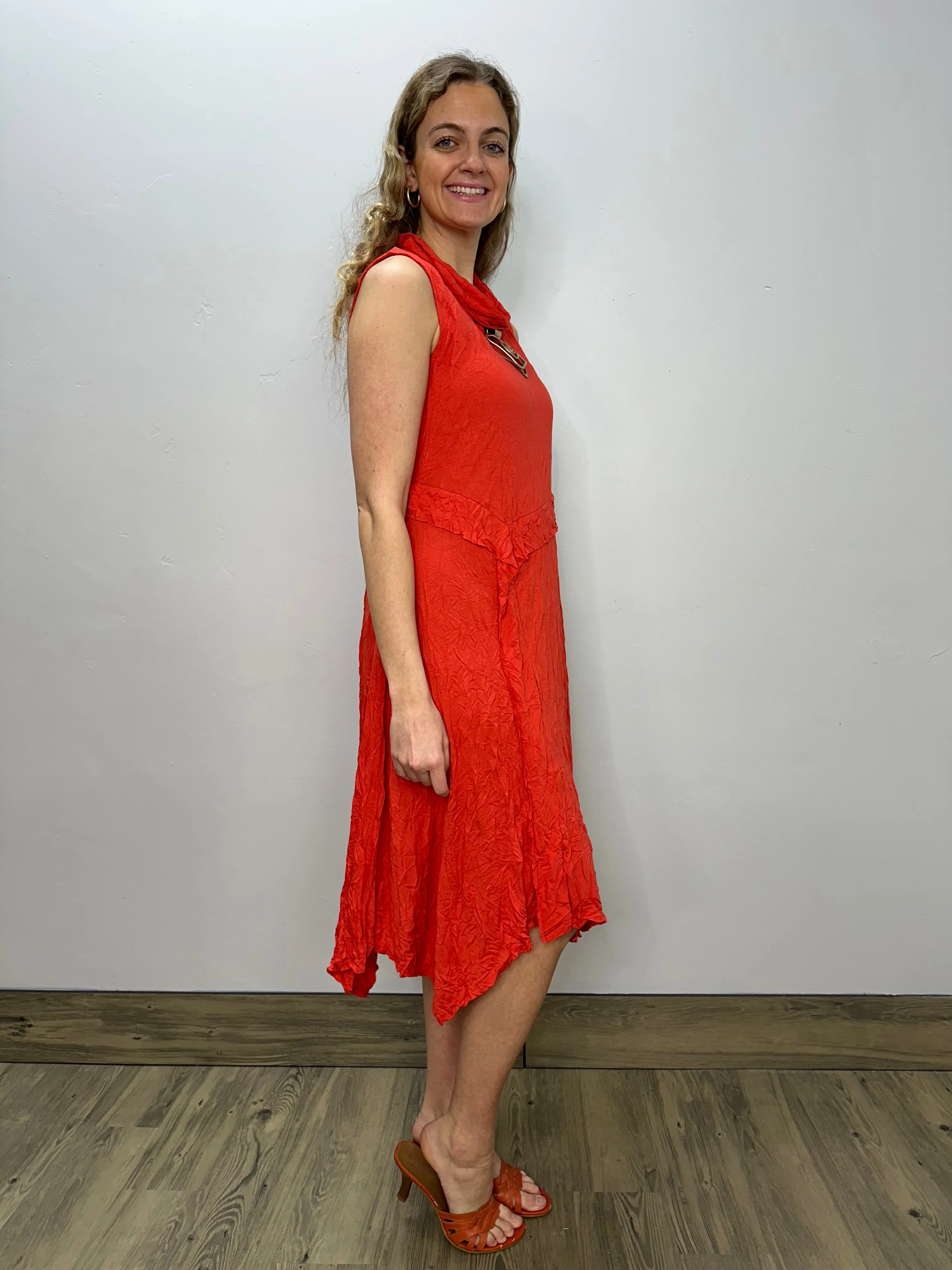 Apricot Loretta Dress