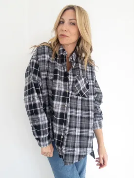 At A Crossroads Flannel Shirt