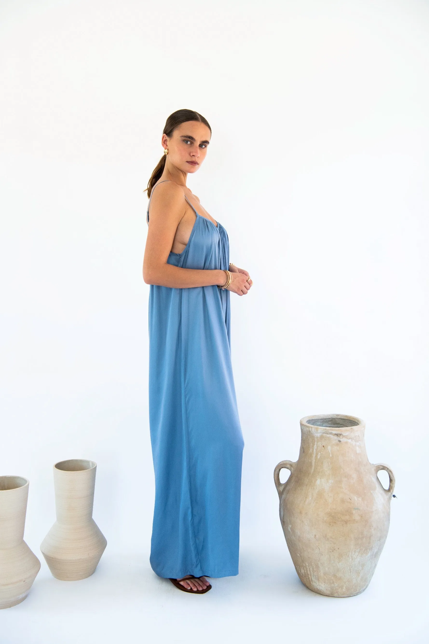Bali Jumpsuit - Satin Tencel