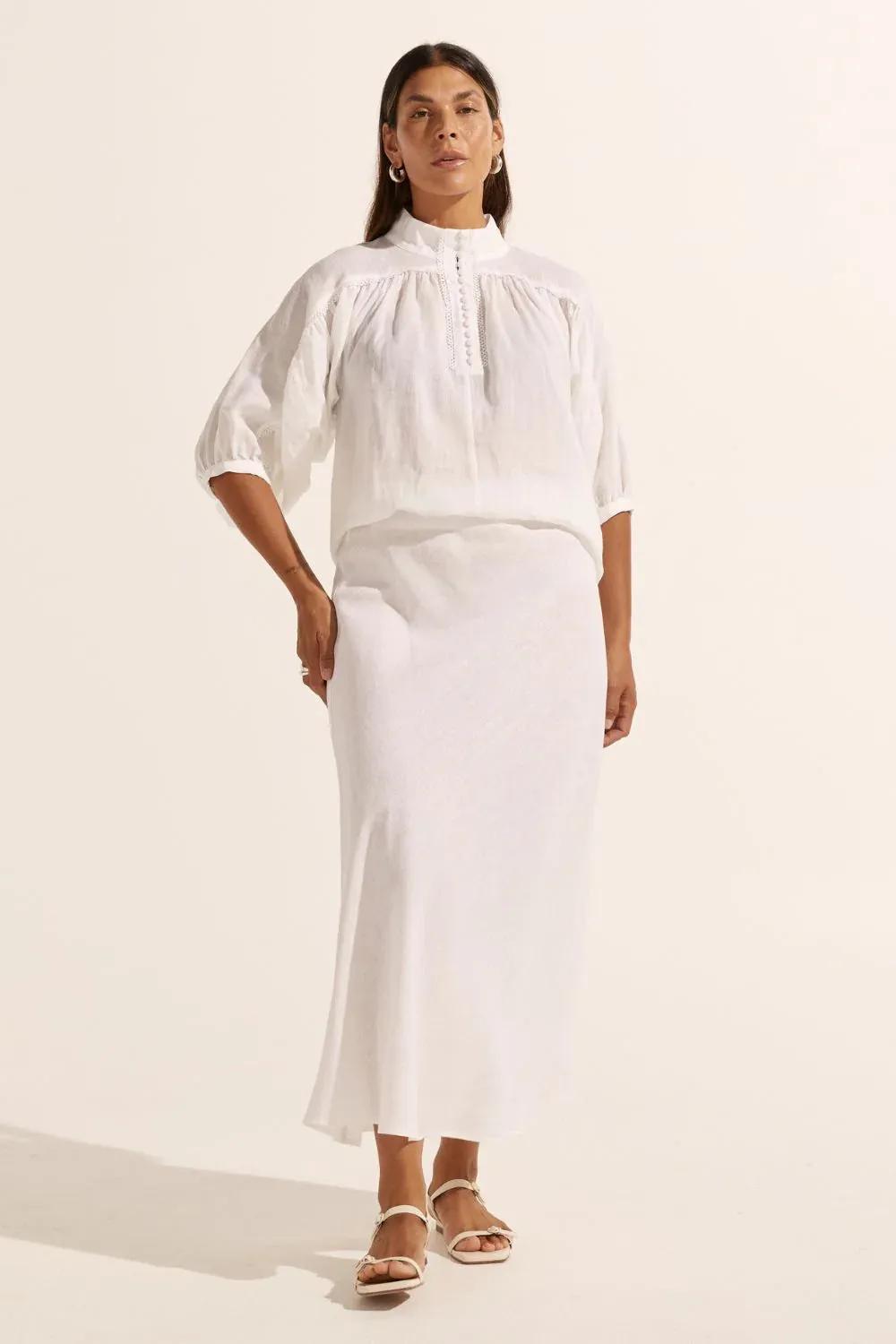 Blend Skirt - Porcelain
