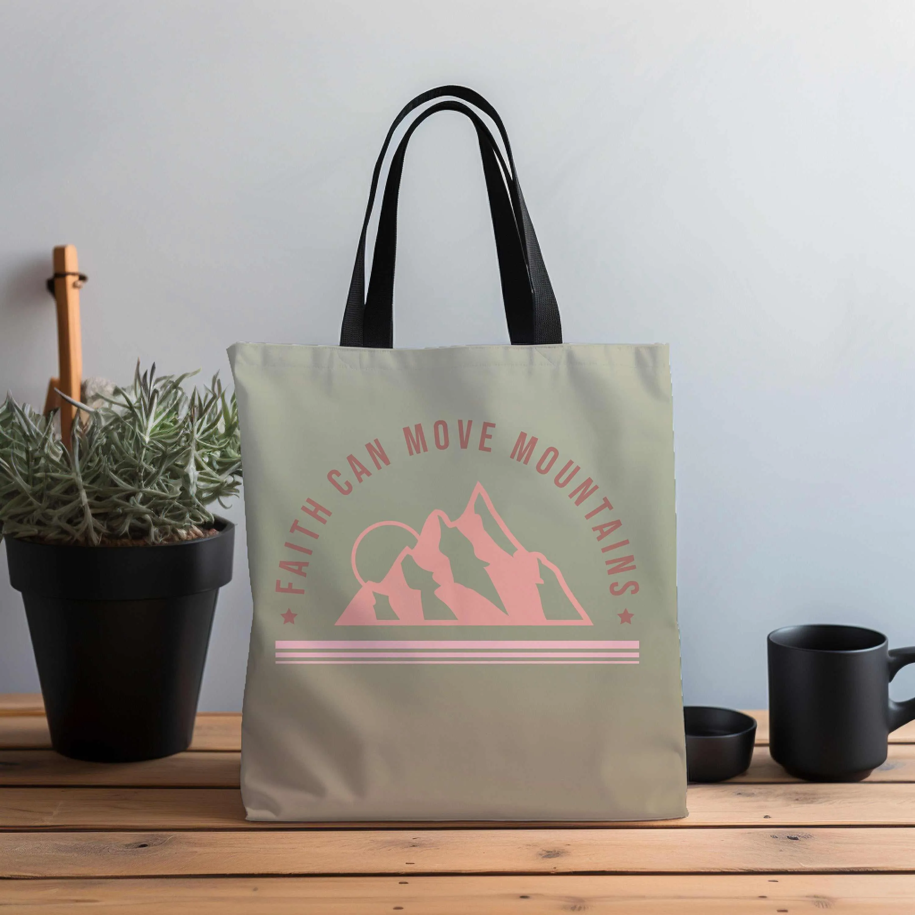 Christian Canvas Tote Bag - Faithful Fashion