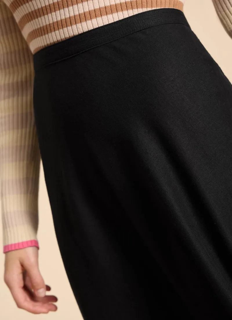 Clemence Linen Skirt