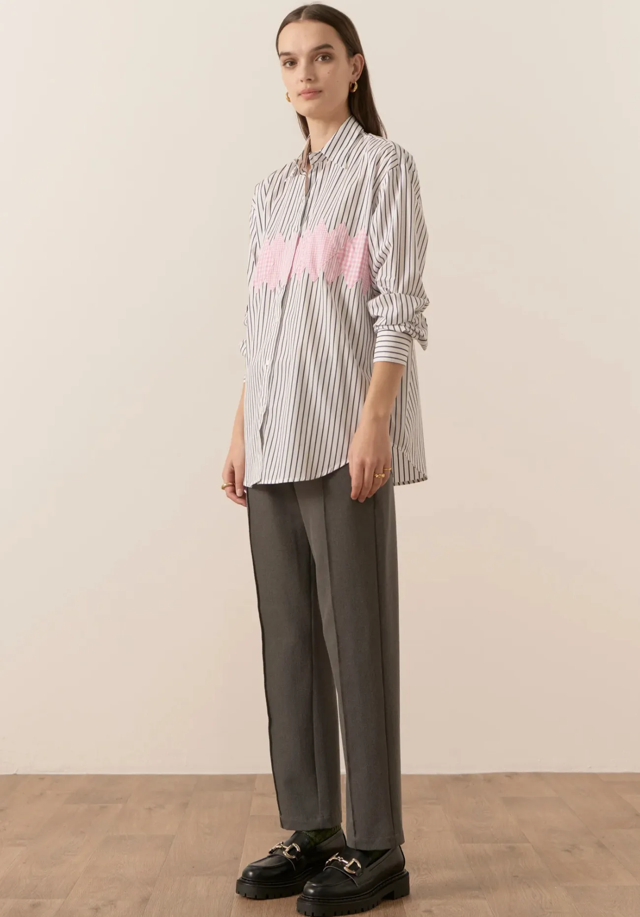 Dewey Shirt Pink 70% OFF