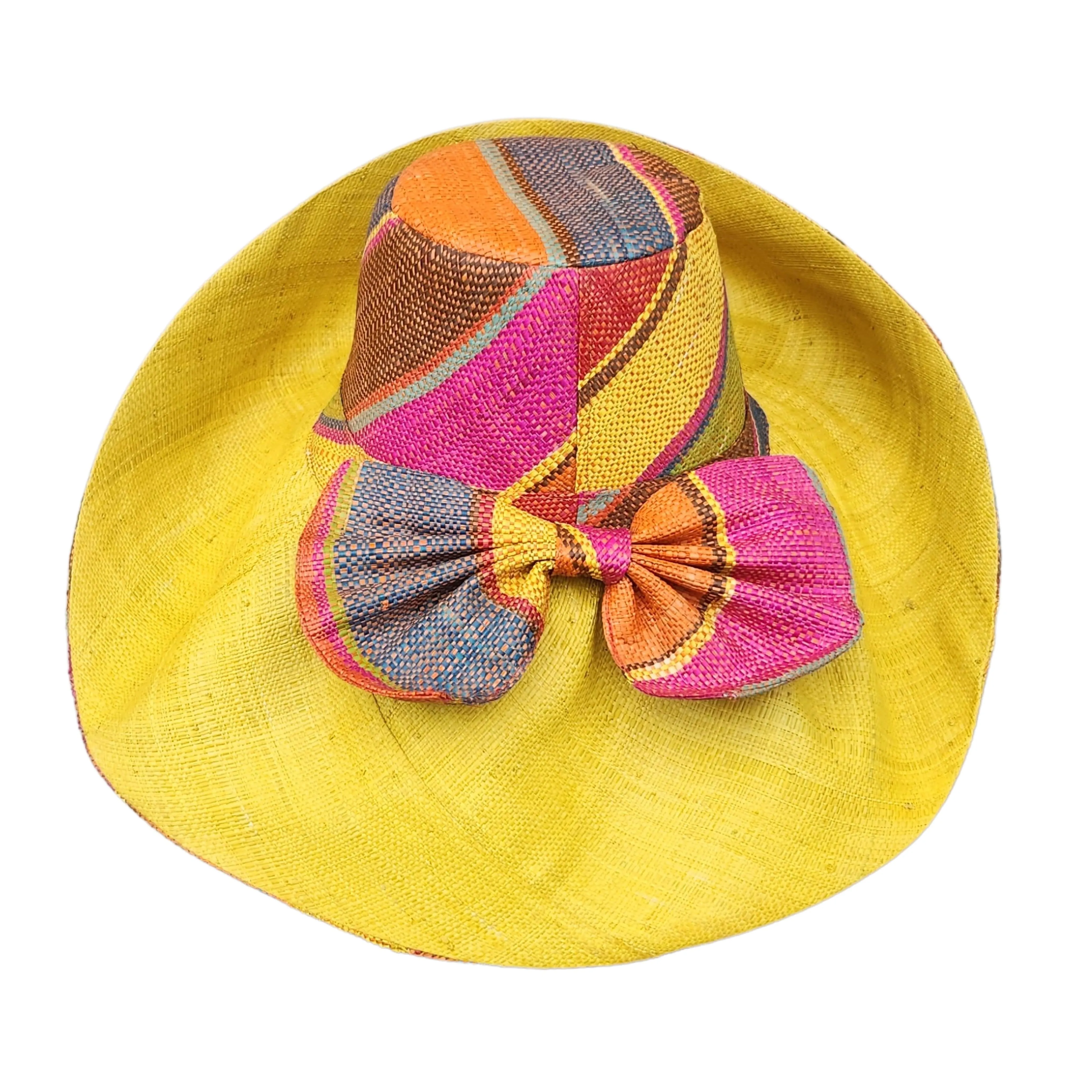 Dumisile: Madagsacar Big Brim Raffia Sun Hat