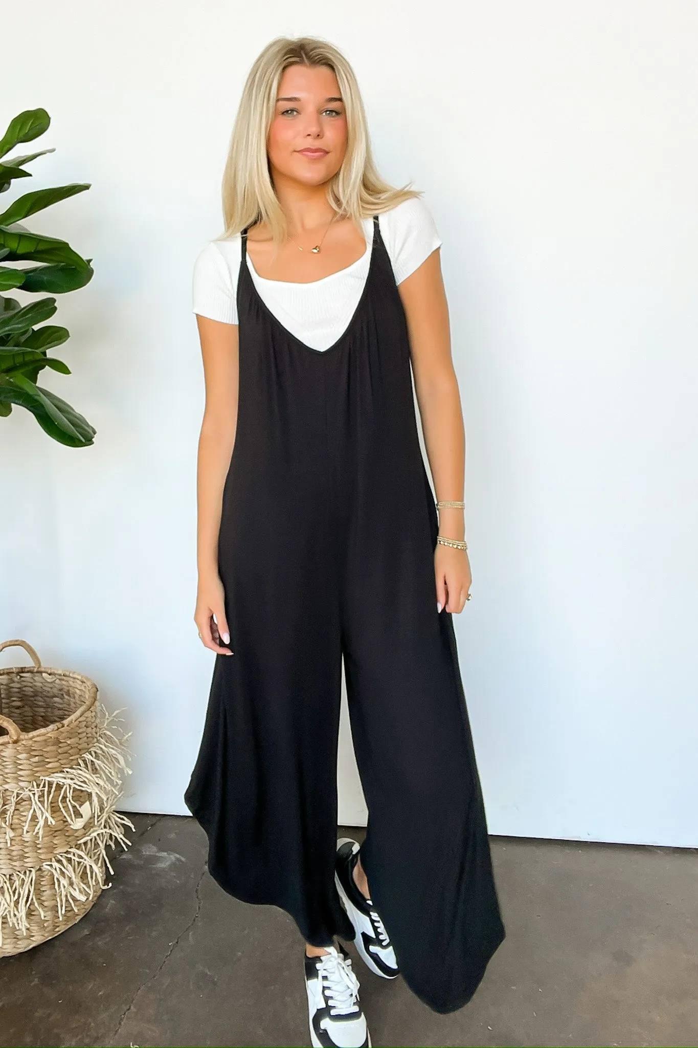 Ellianna Flowy Sleeveless Jumpsuit - FINAL SALE