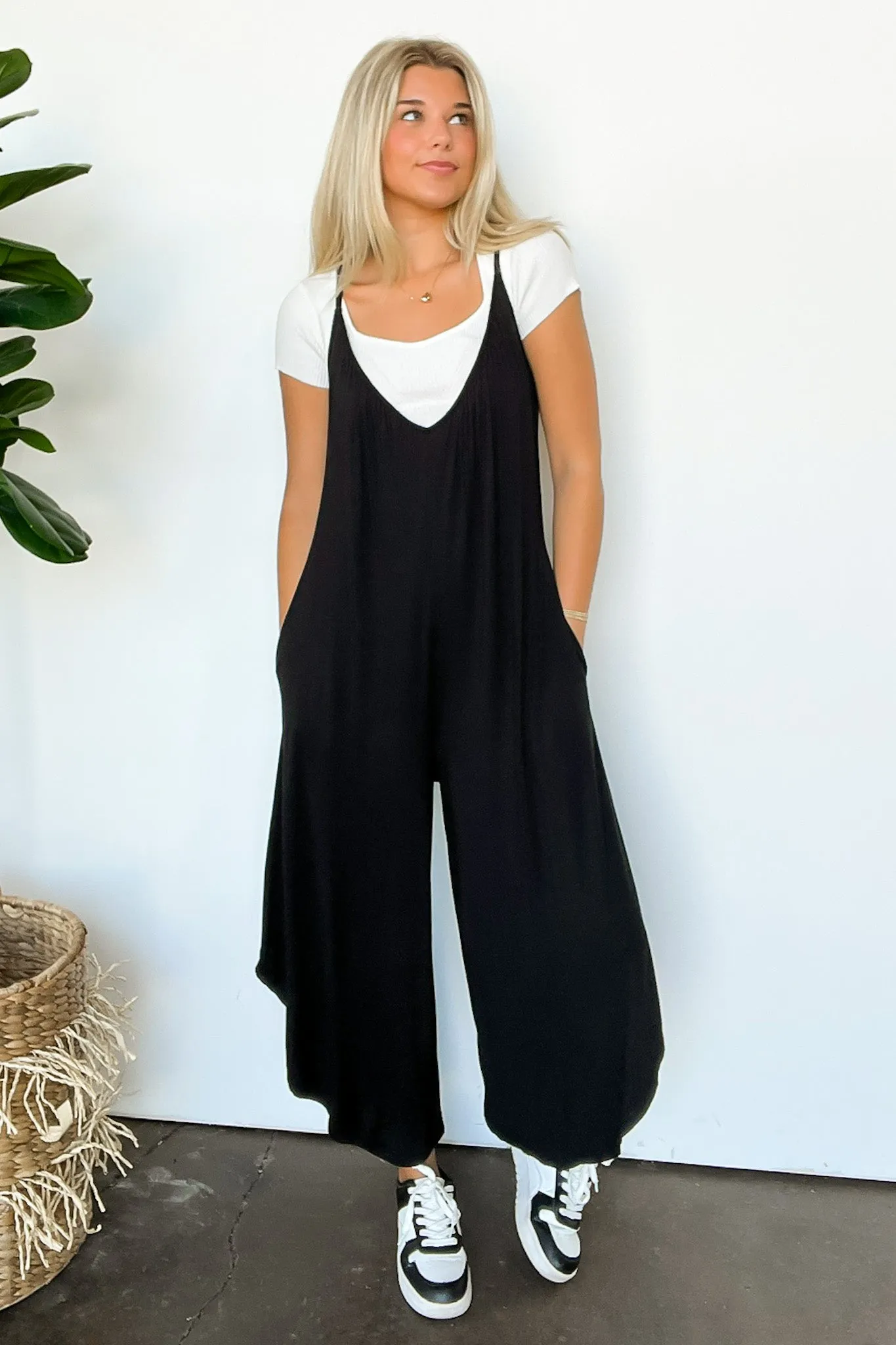 Ellianna Flowy Sleeveless Jumpsuit - FINAL SALE