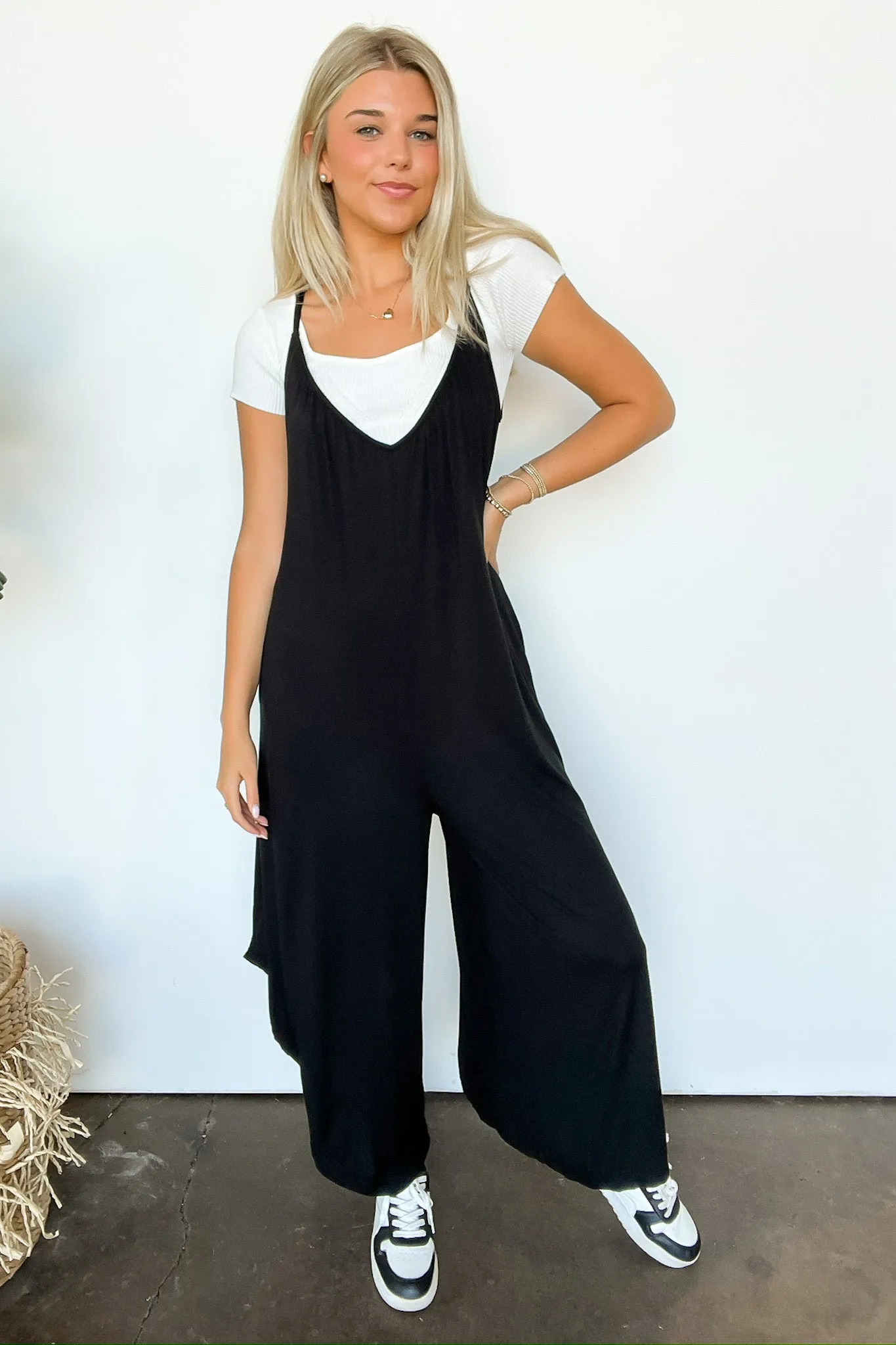 Ellianna Flowy Sleeveless Jumpsuit - FINAL SALE