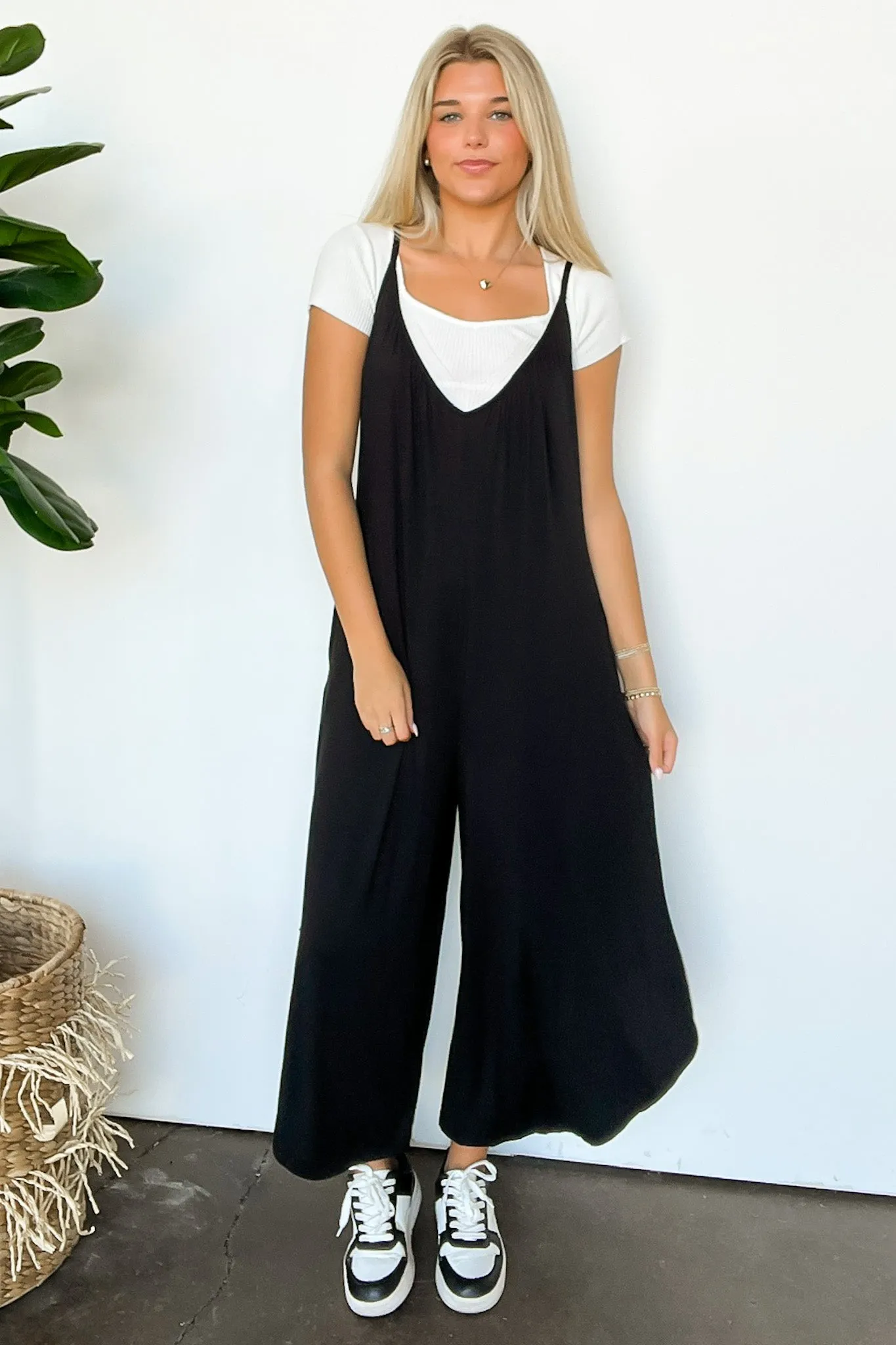 Ellianna Flowy Sleeveless Jumpsuit - FINAL SALE
