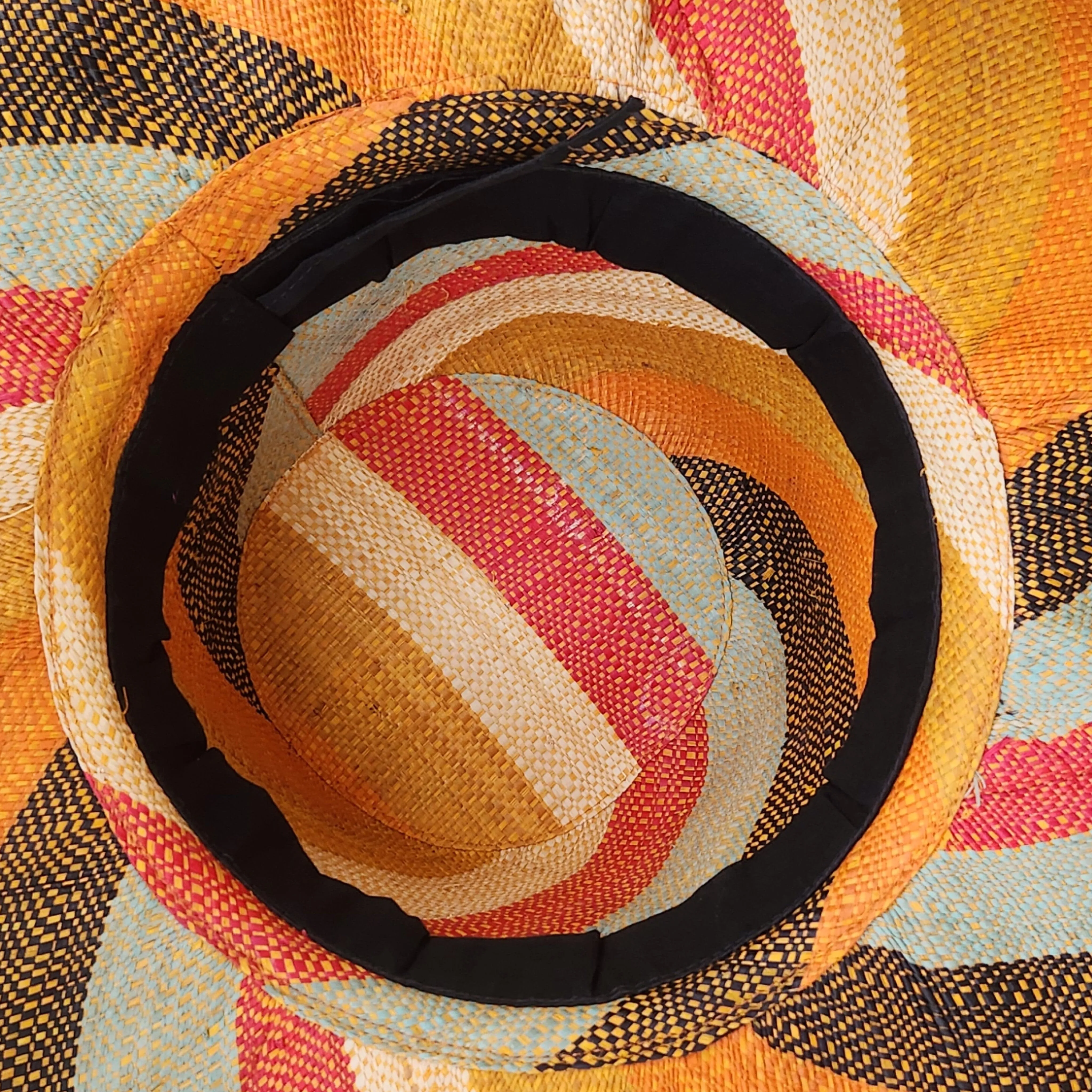 Gabisile: Madagsacar Big Brim Raffia Sun Hat