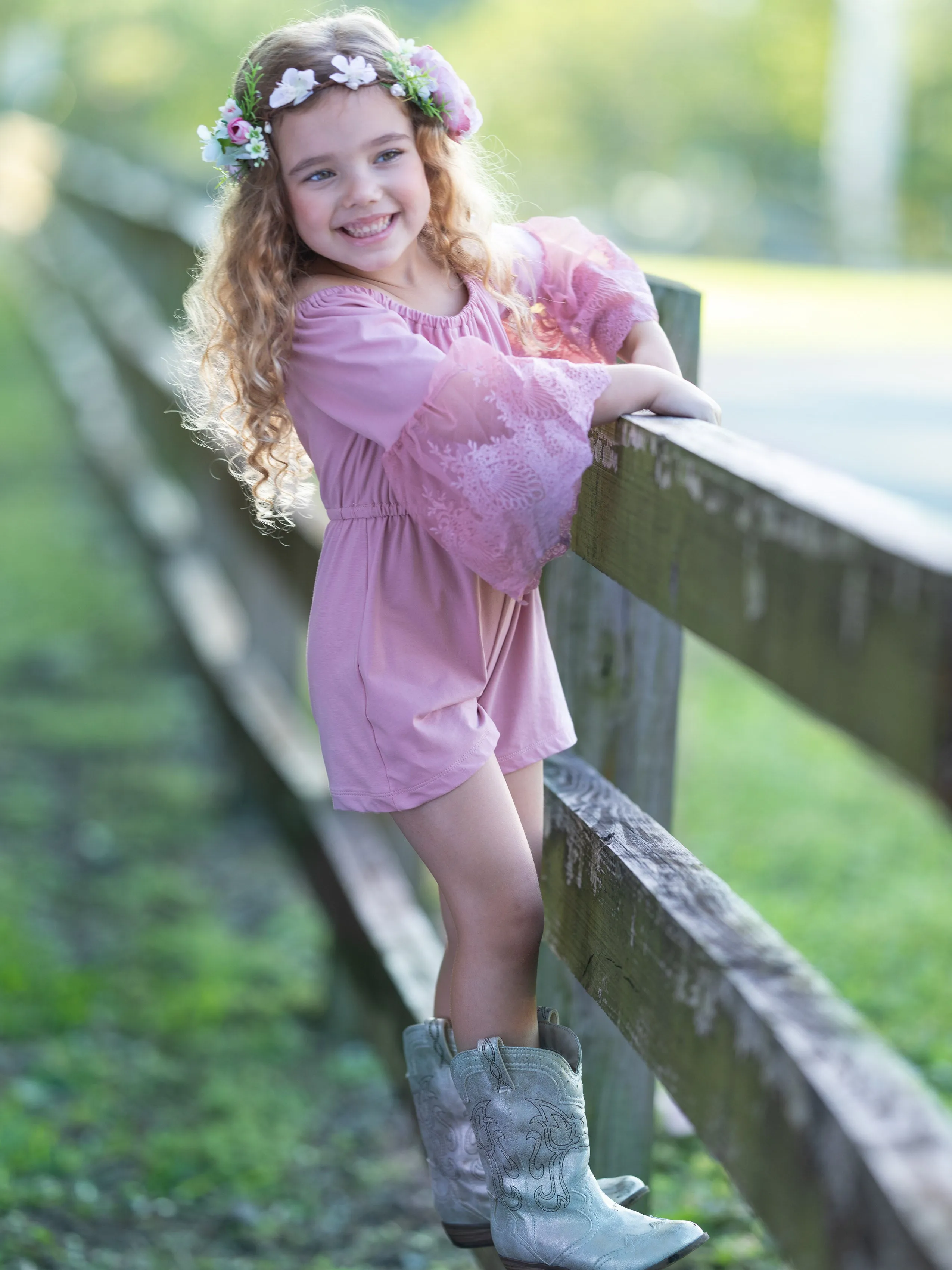 Grace and Lace Boho Romper