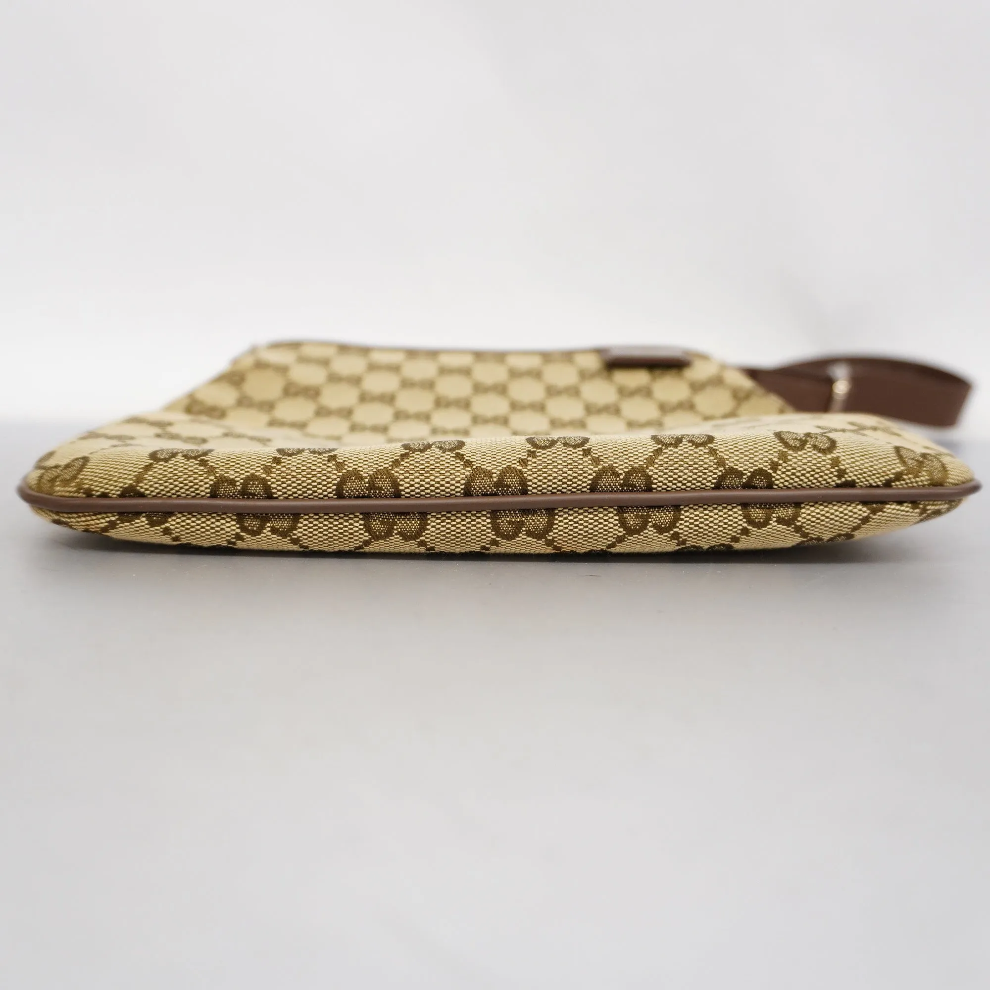 GUCCI  GG Canvas Tote Bag 019 0422 Women's Handbag,Tote Bag Beige,Brown