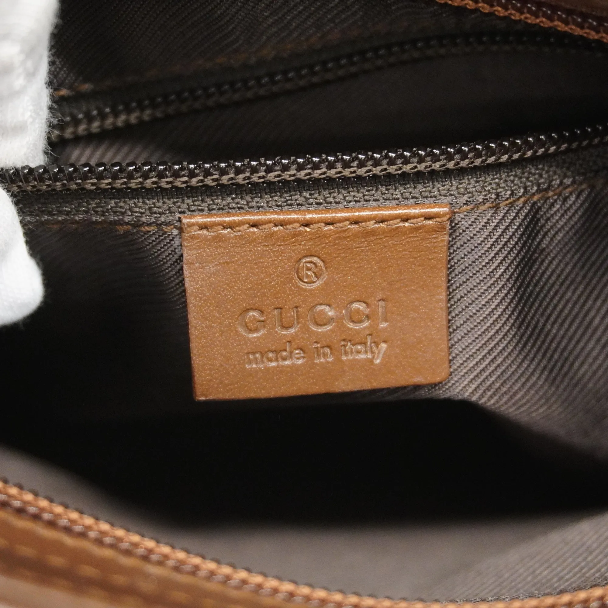 GUCCI  GG Canvas Tote Bag 019 0422 Women's Handbag,Tote Bag Beige,Brown