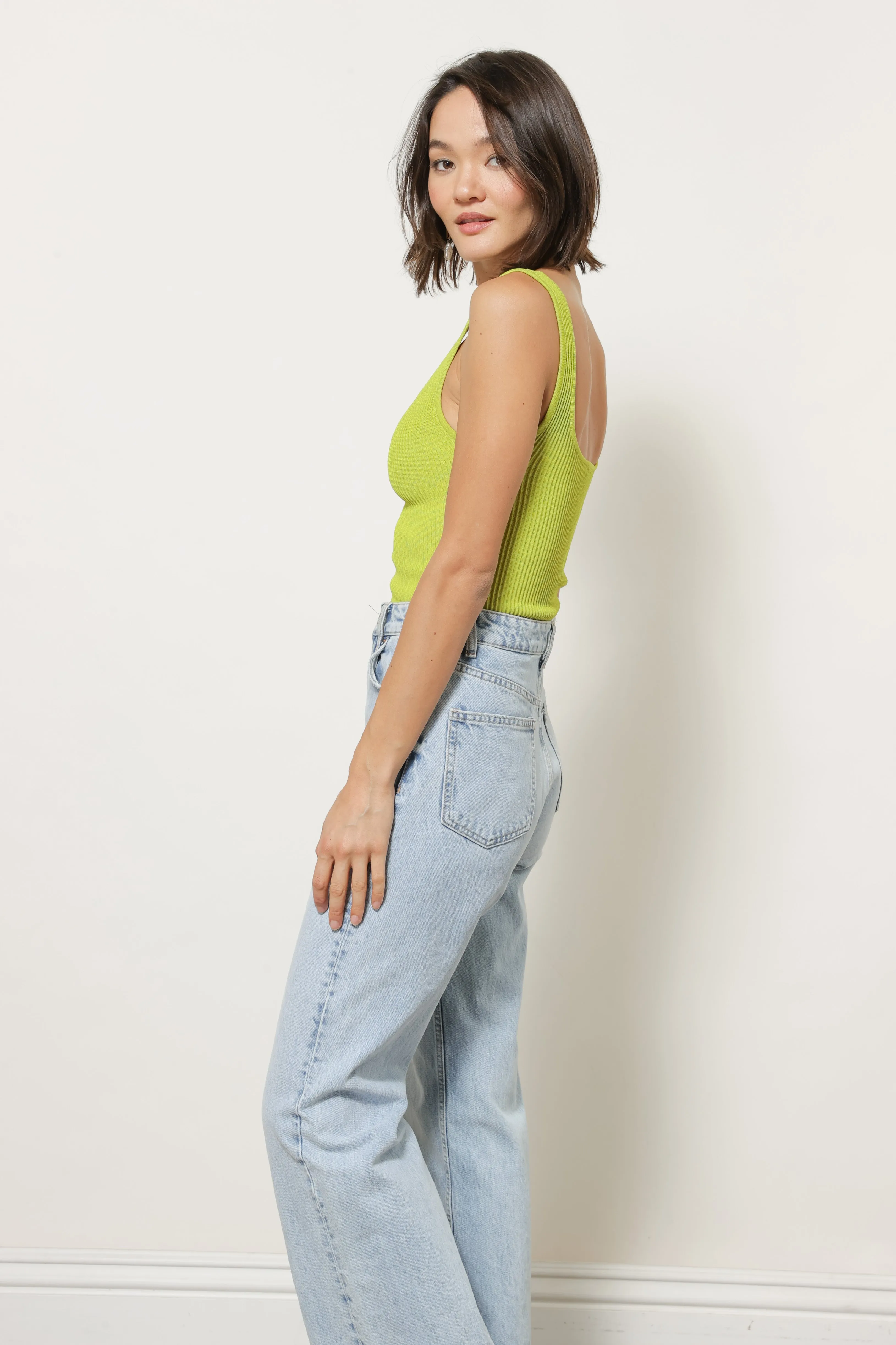 HAILEY RIBBED TANK