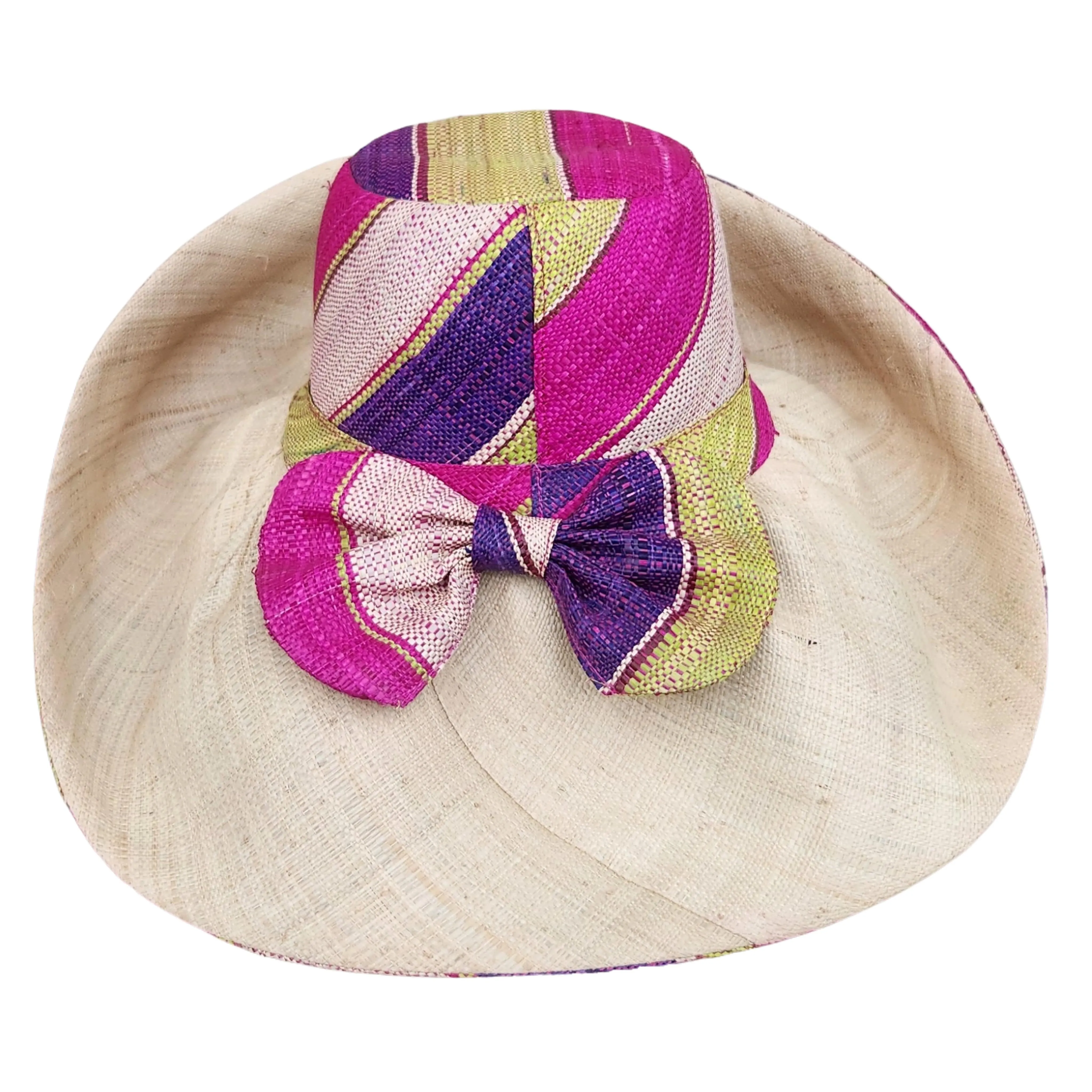 Jabulani: Madagsacar Big Brim Raffia Sun Hat