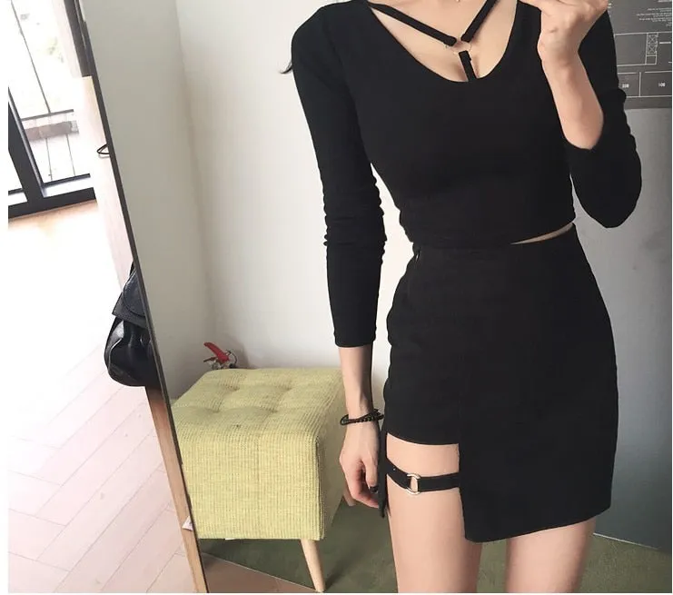 Knee Length A-Line Skirt