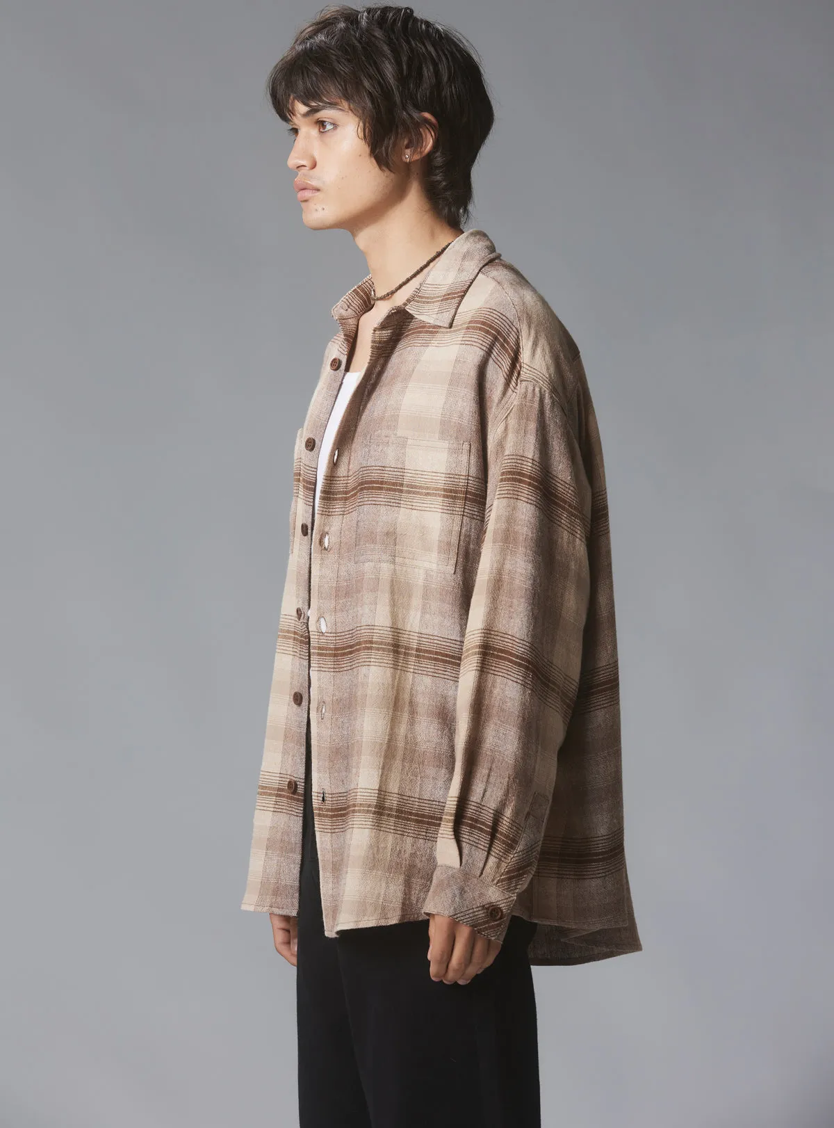 Land Button Up