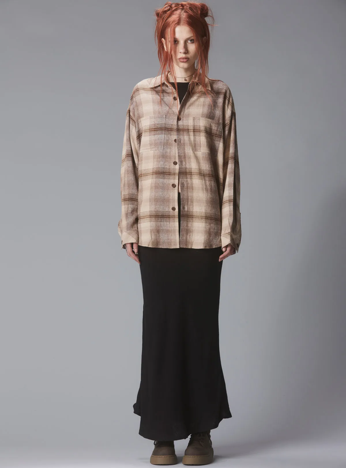 Land Button Up