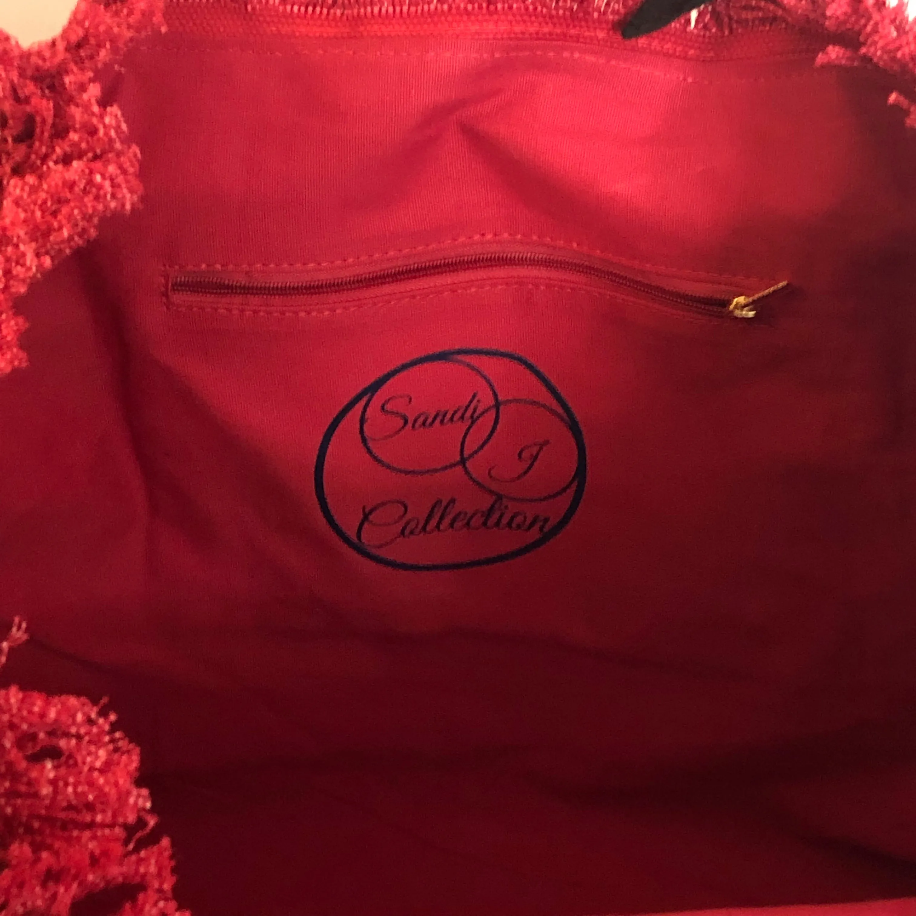 Limits Statement Shoulder Tote - Red