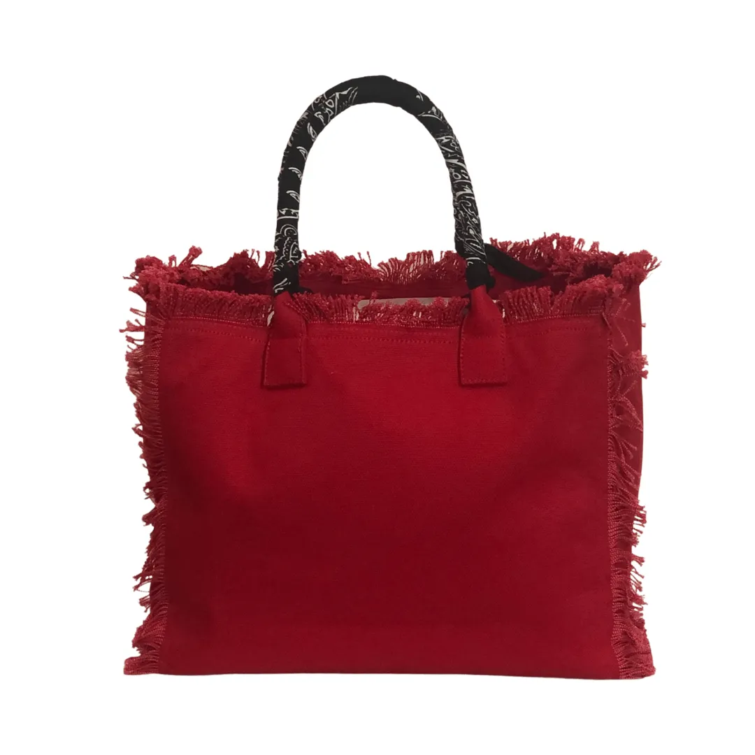 Limits Statement Shoulder Tote - Red