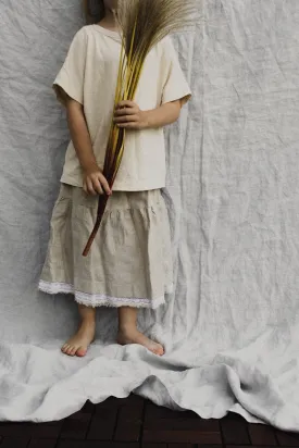 Linen skirt