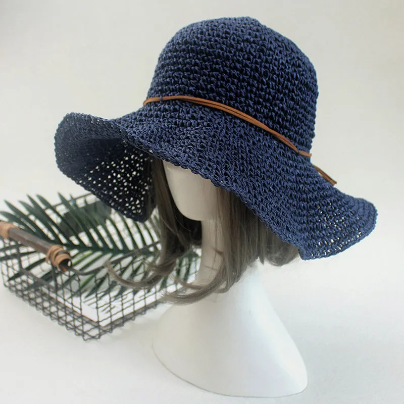 Multicolor Bowknot Foldable | Straw Hat