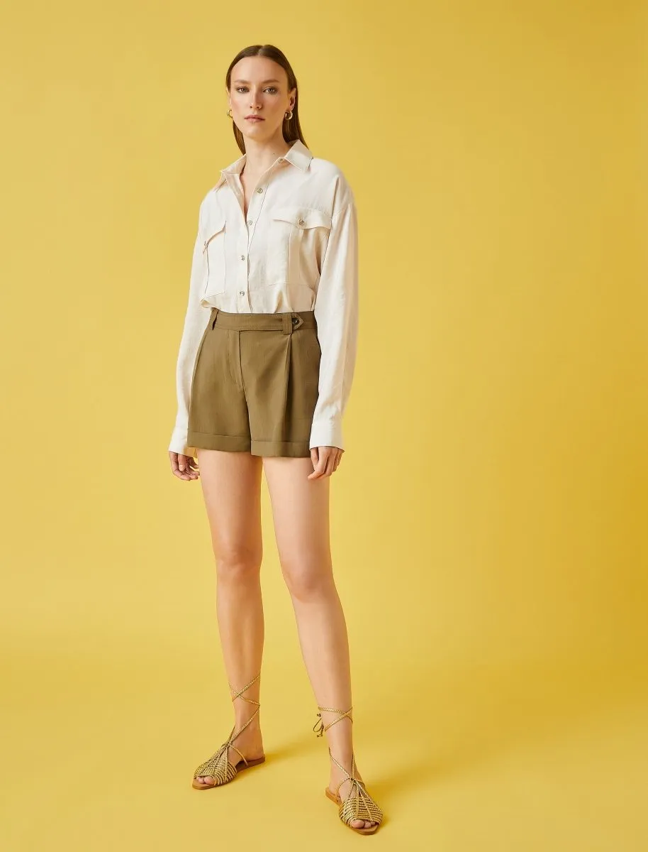 Oversize Blouse Button Up