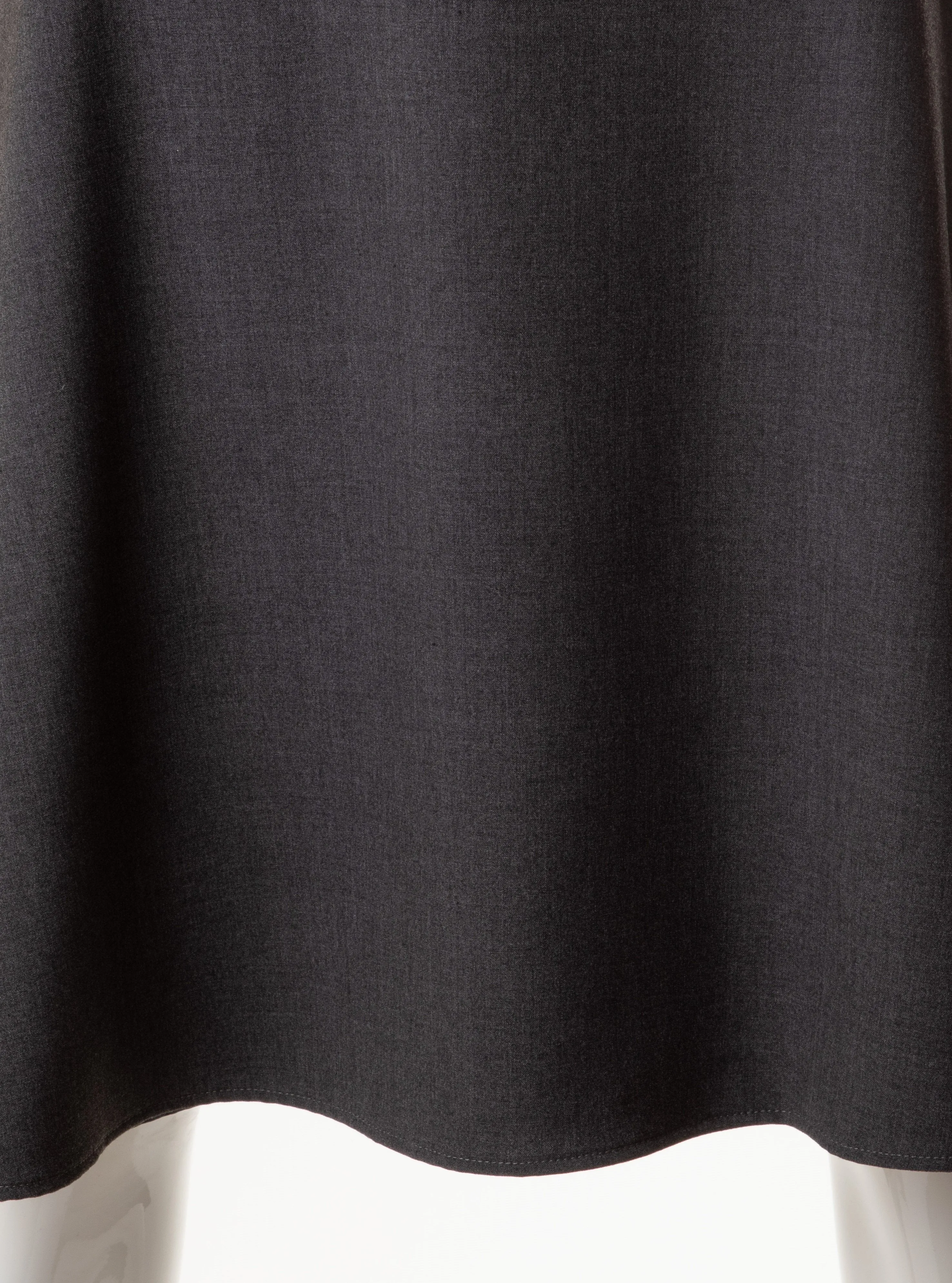 PANIZ A-LINE SKIRT 25" CHARCOAL