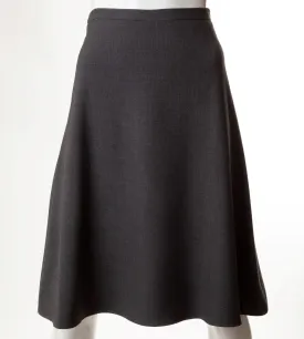 PANIZ A-LINE SKIRT 25" CHARCOAL