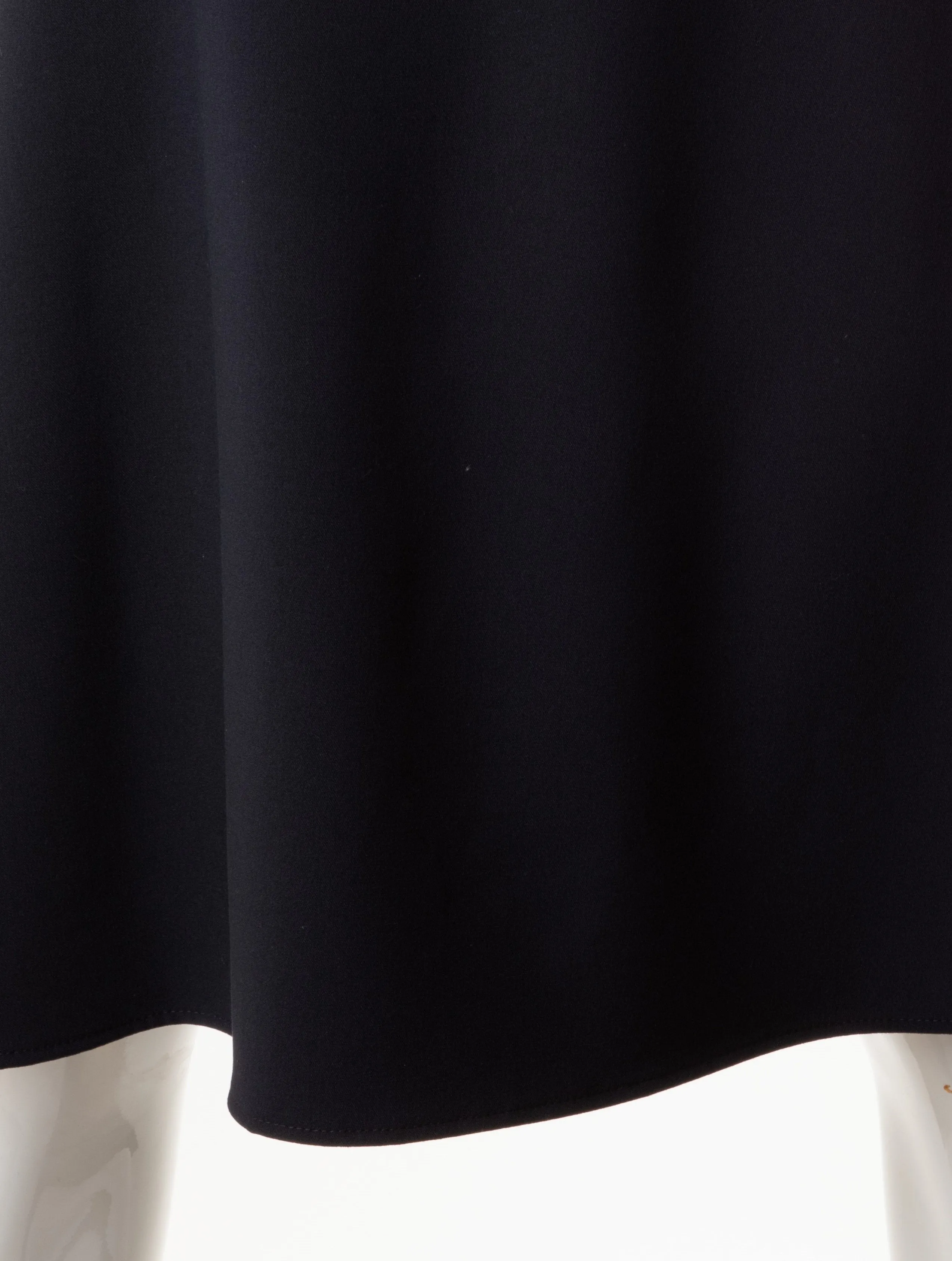 PANIZ A-LINE SKIRT 27" NAVY