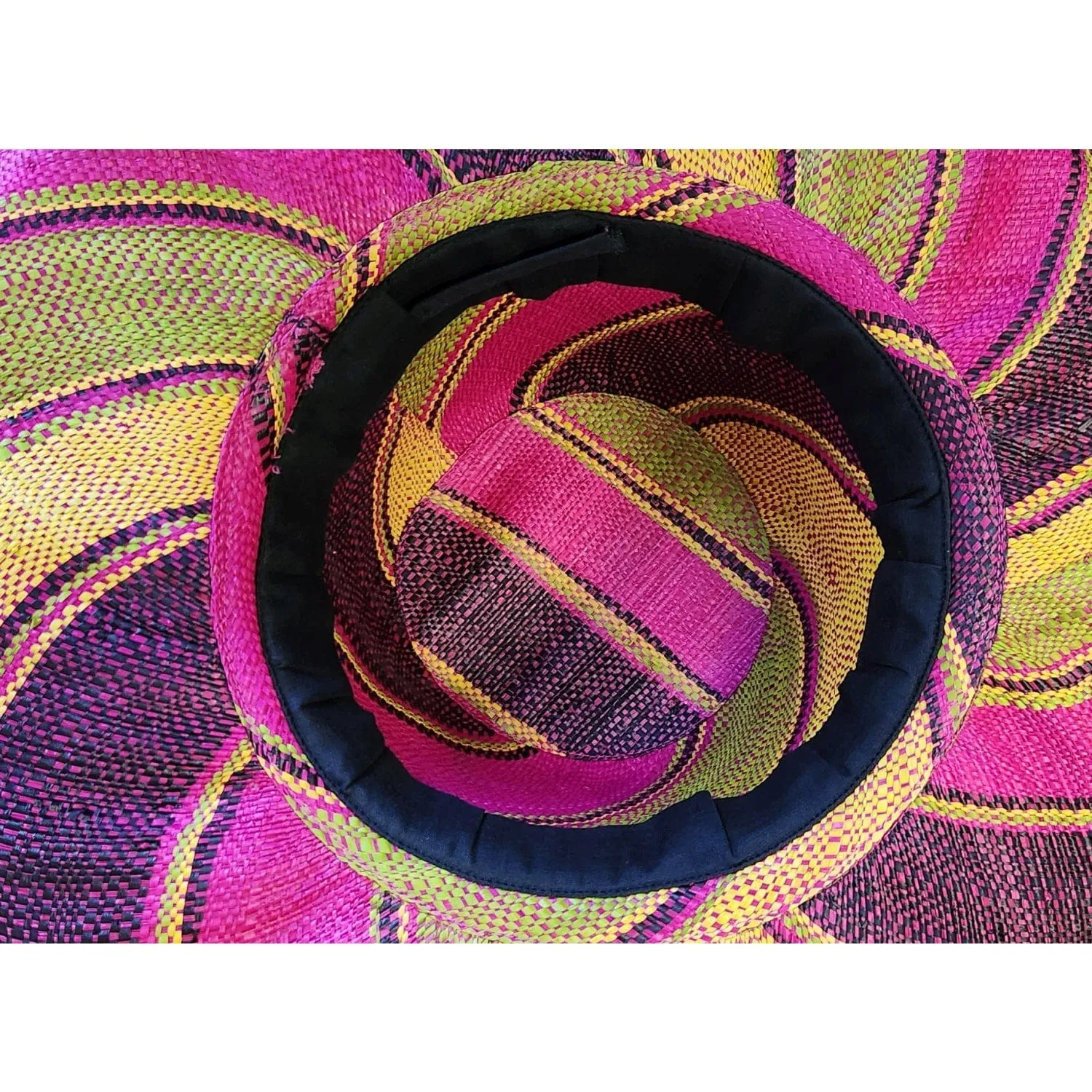 Roje: Madagascar Big Brim Raffia Sun Hat