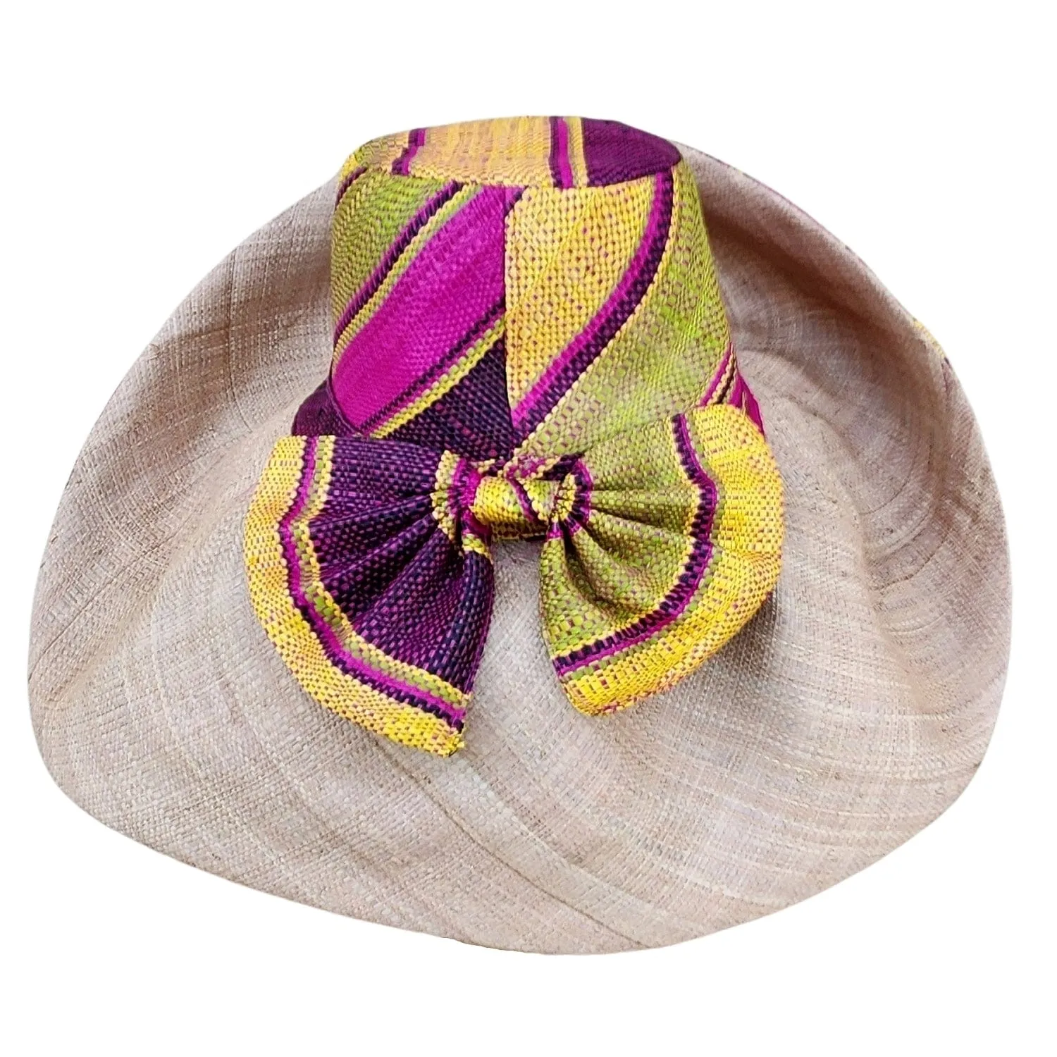 Roje: Madagascar Big Brim Raffia Sun Hat