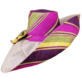 Roje: Madagascar Big Brim Raffia Sun Hat