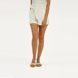Ryland Paperbag Short (White)