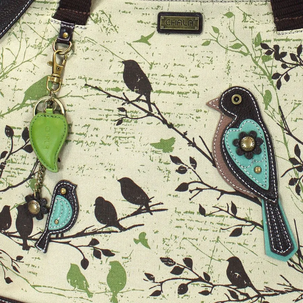 Safari Canvas Tote - Bird