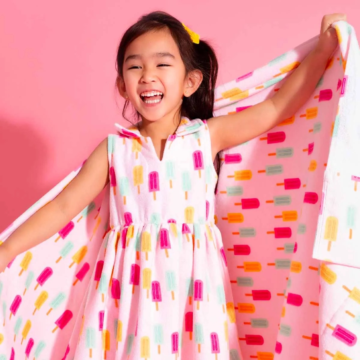 SALE - Terry Coverup Dress_Popsicle Party