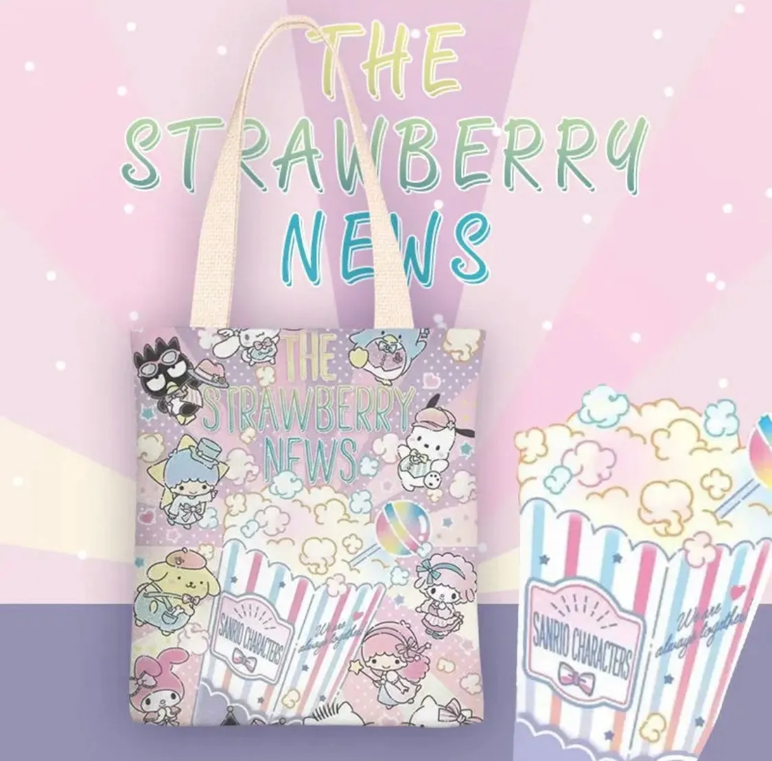 Sanrio Canvas Tote Bag