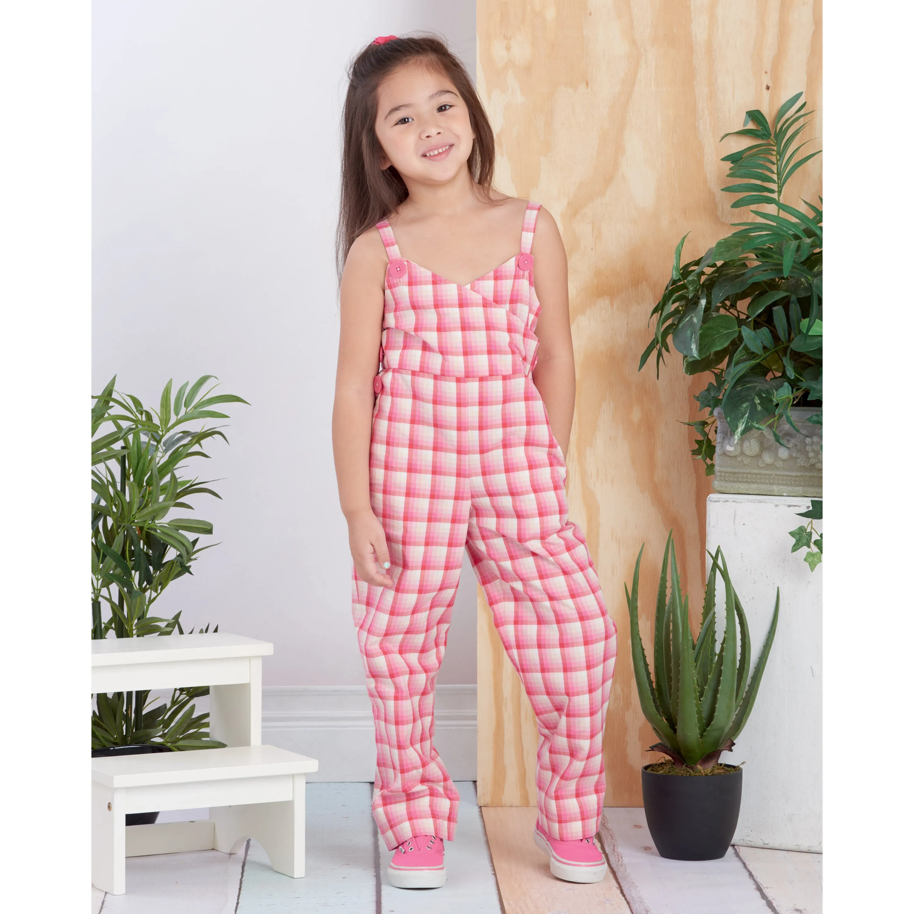 Simplicity 9558 Toddlers' and Children's Jumpsuit, Romper and Jumper