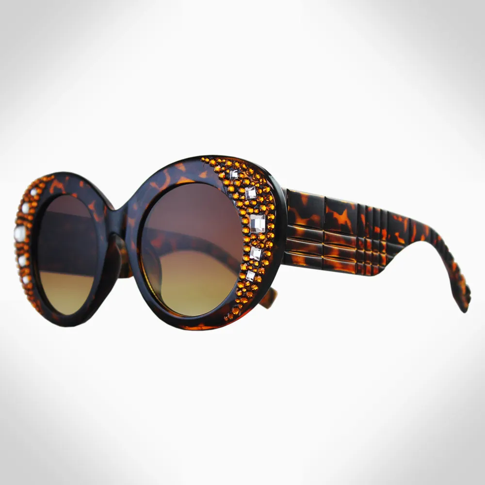 STASIA - GL1749 ROUND SUNGLASSES