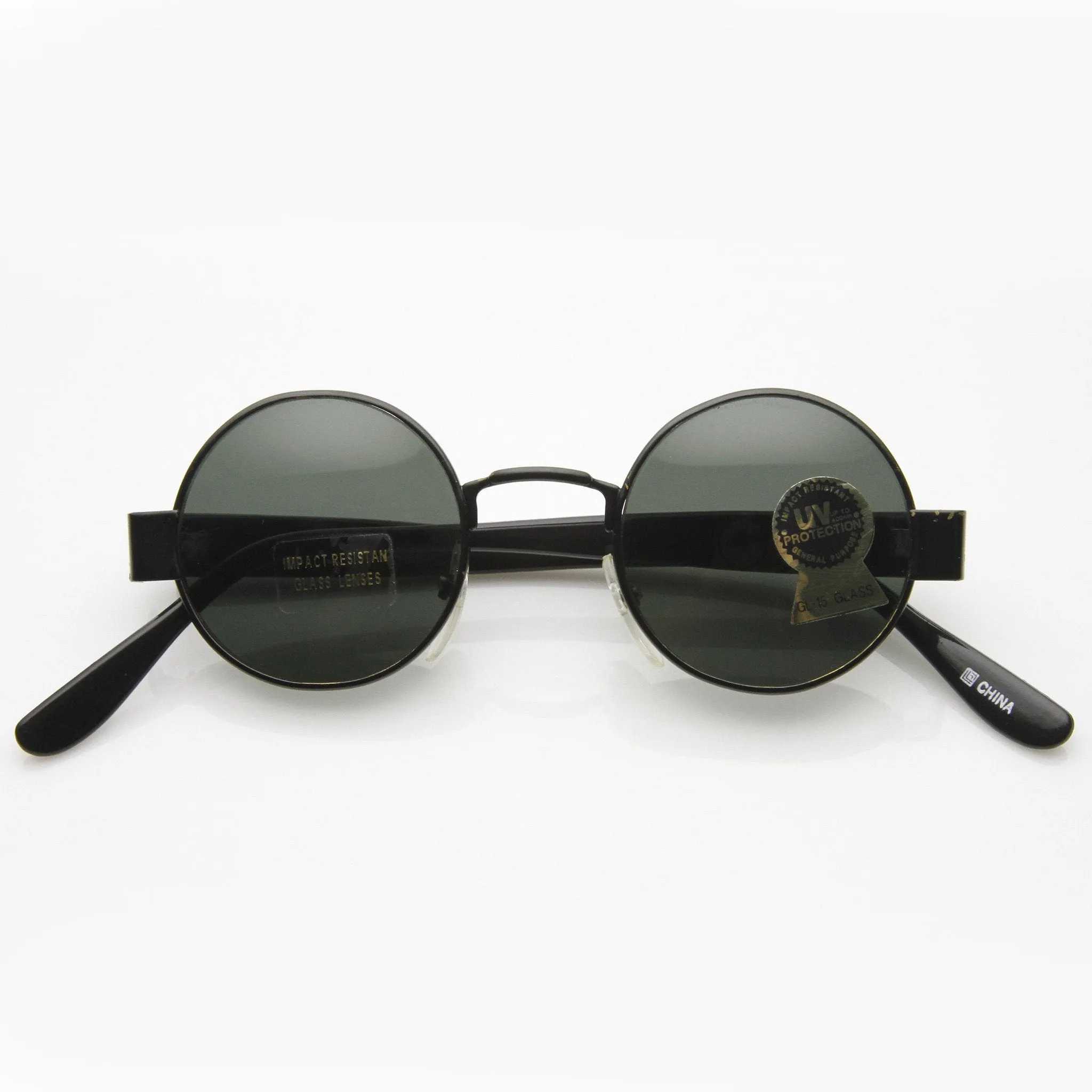Steampunk Vintage Round Circle Spectacles Sunglasses 7014